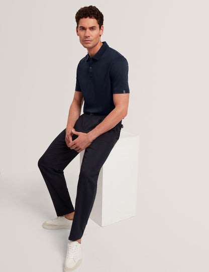Ted Baker CONNALL Soft Touch Cotton Short Sleeve Polo NAVY