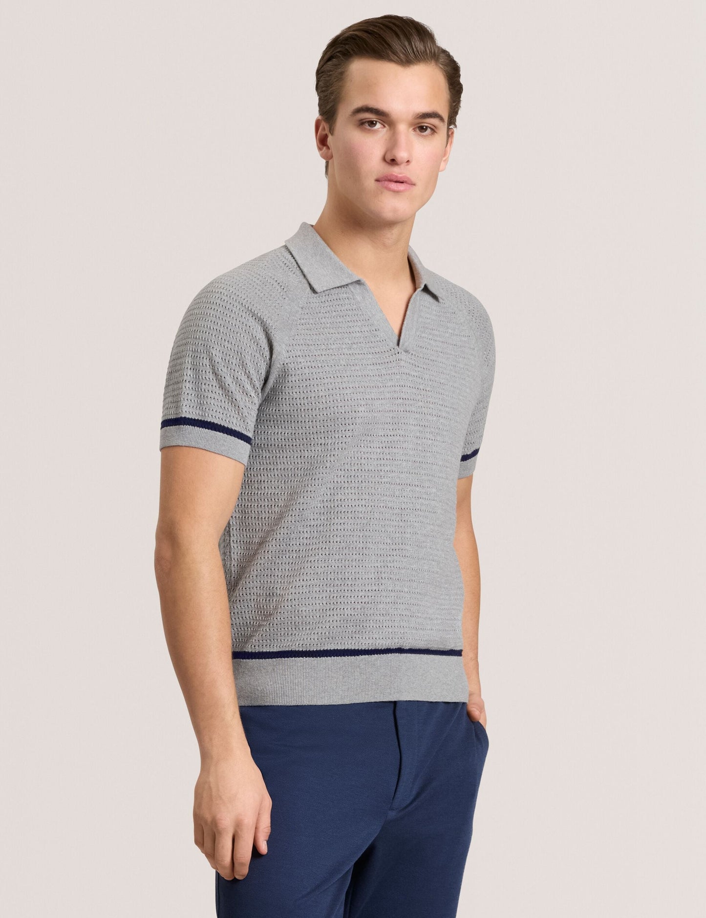 Ted Baker Sweater Polo GREY