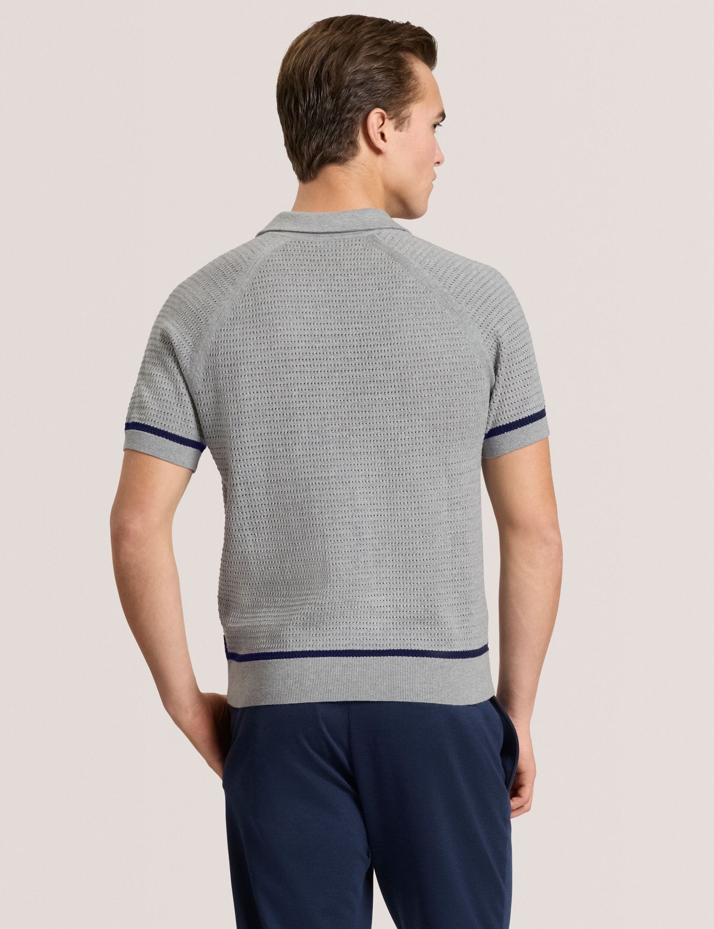 Ted Baker Sweater Polo GREY