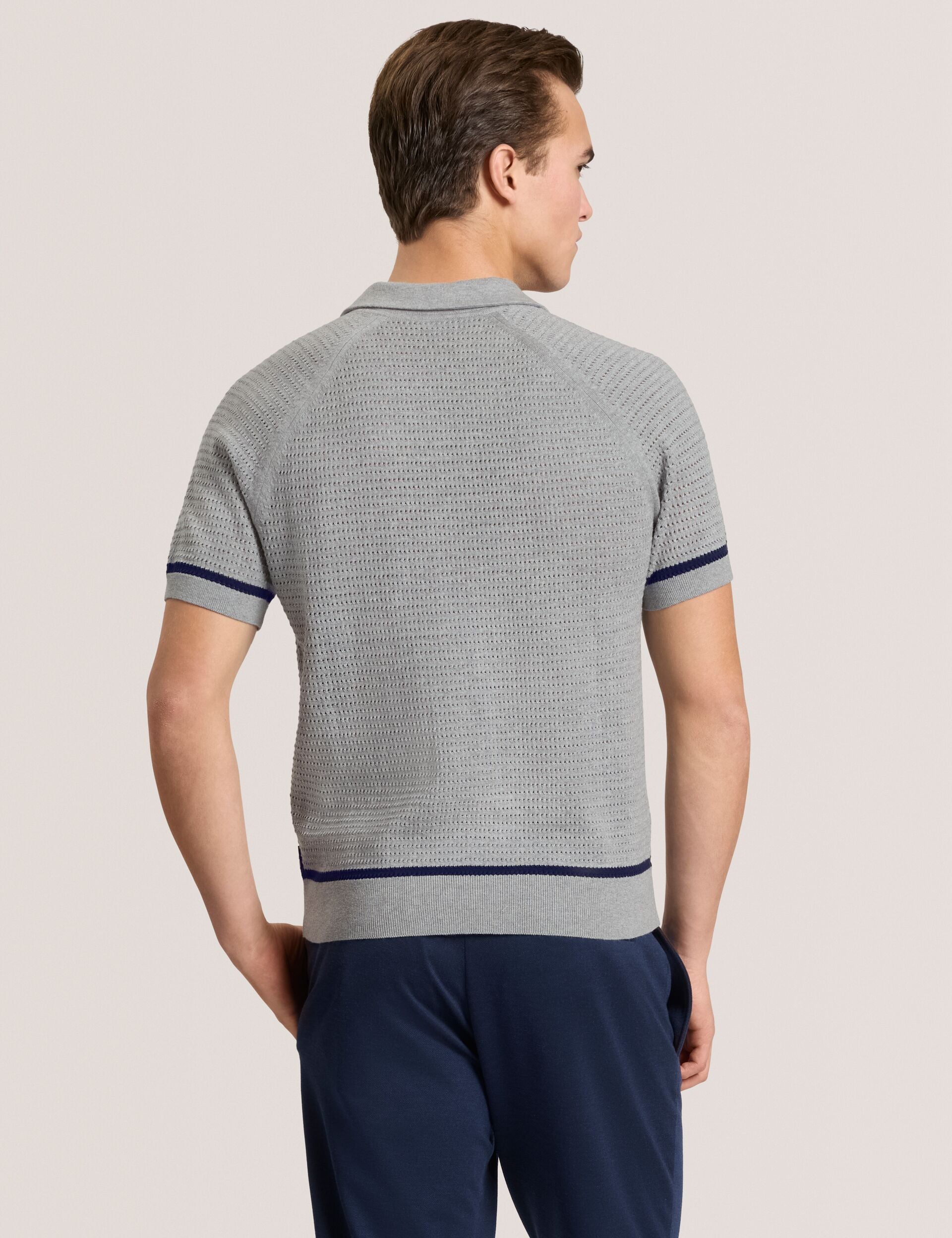 Ted Baker Sweater Polo GREY