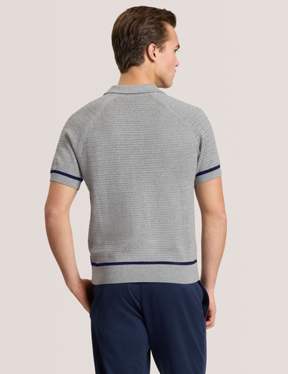Ted Baker Sweater Polo GREY