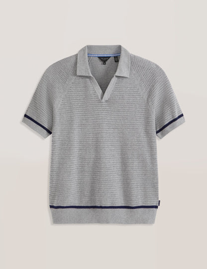 Ted Baker Sweater Polo GREY