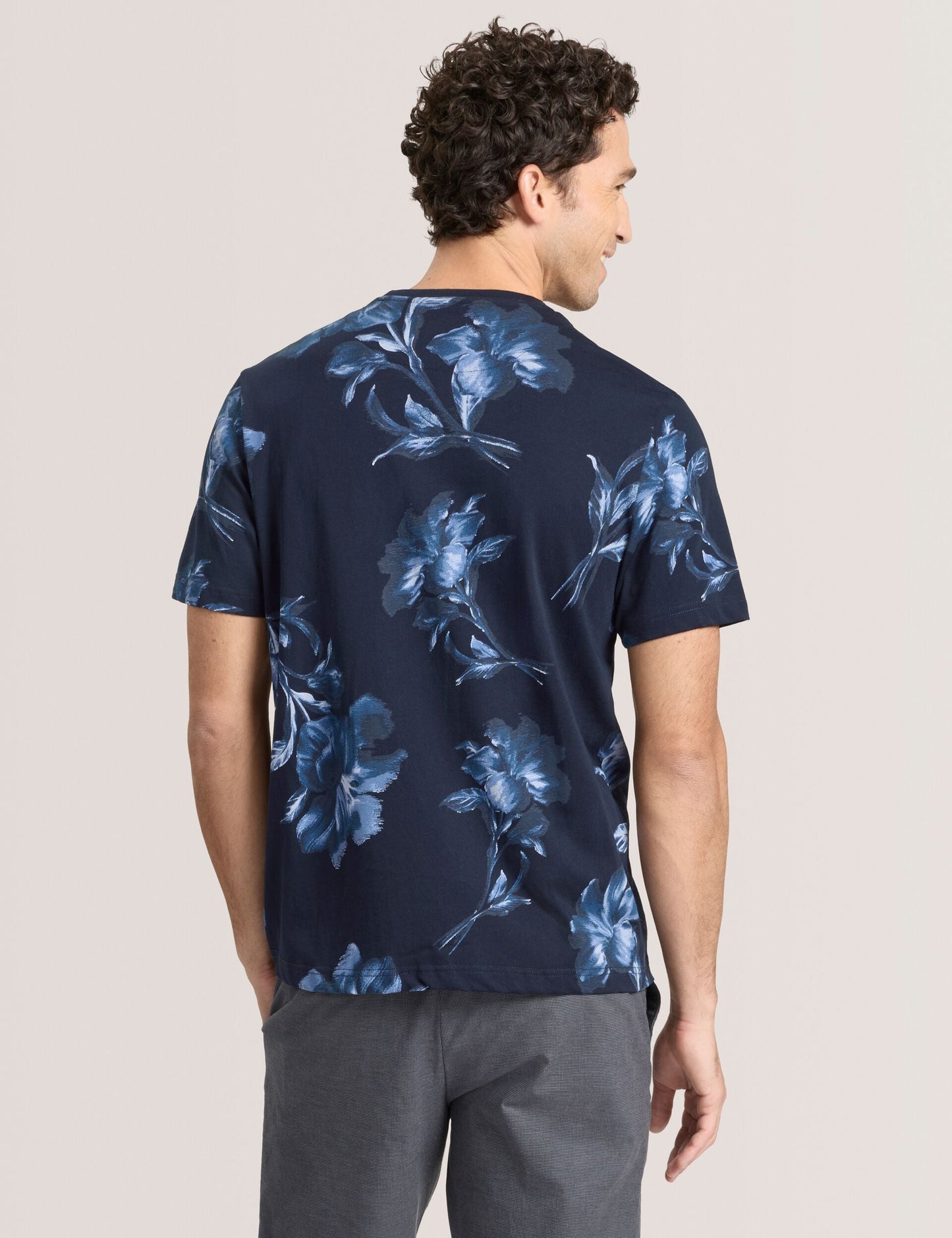 Ted Baker GRAPHIC TEE NAVY