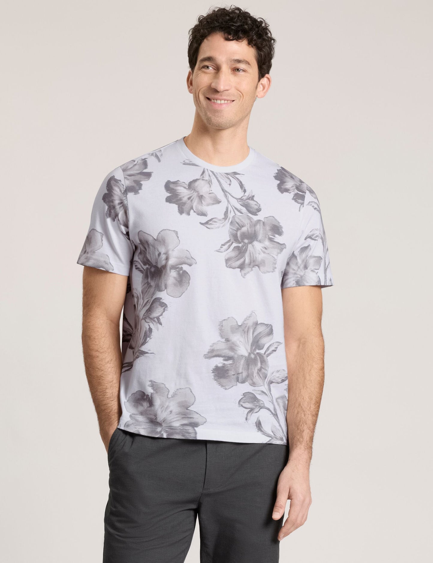 Ted Baker GRAPHIC TEE WHITE