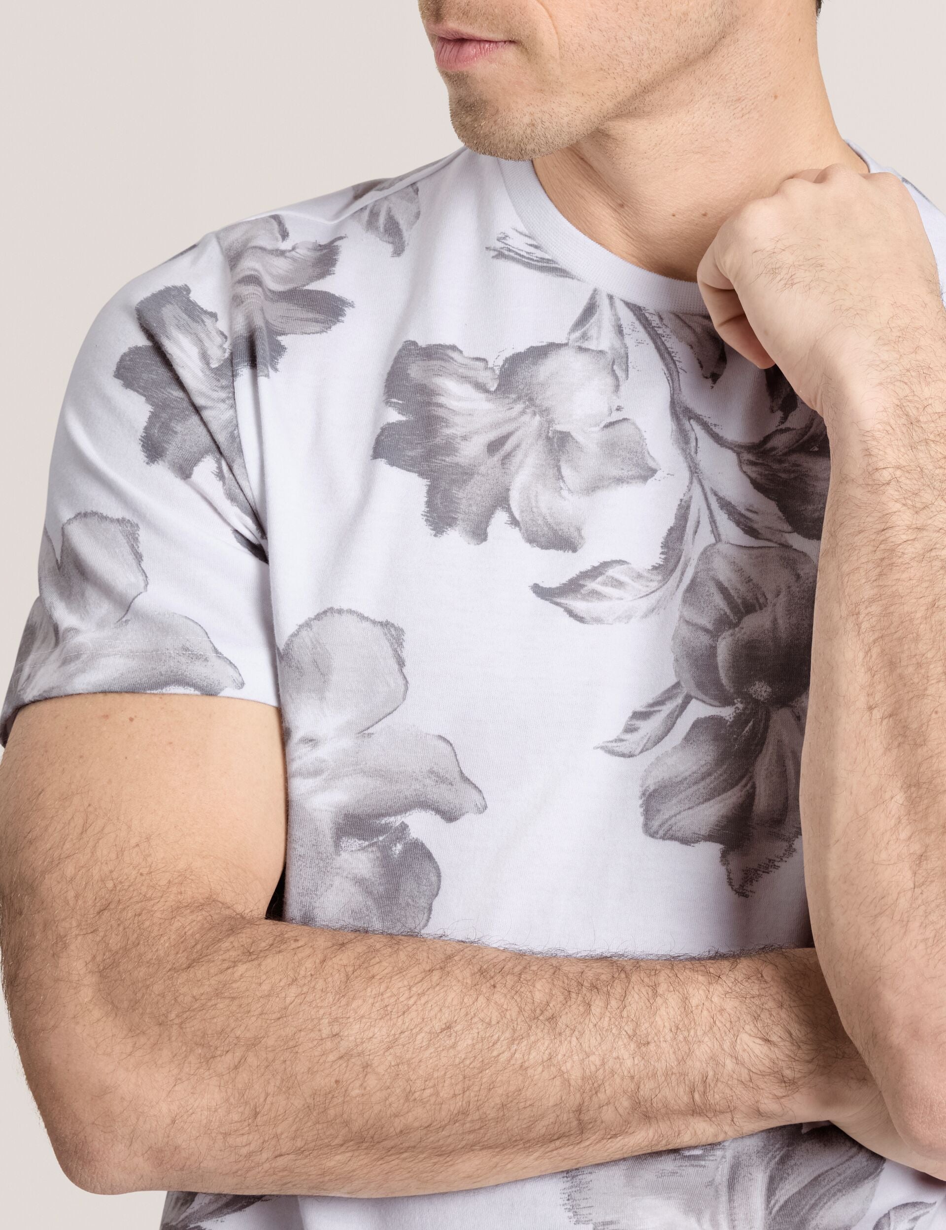 Ted Baker GRAPHIC TEE WHITE