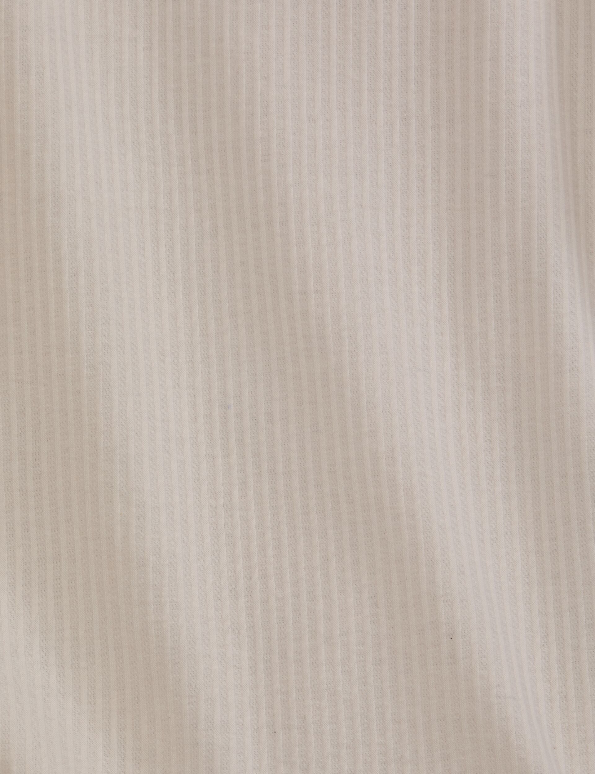 Ted Baker RIB ZIP POLO ECRU