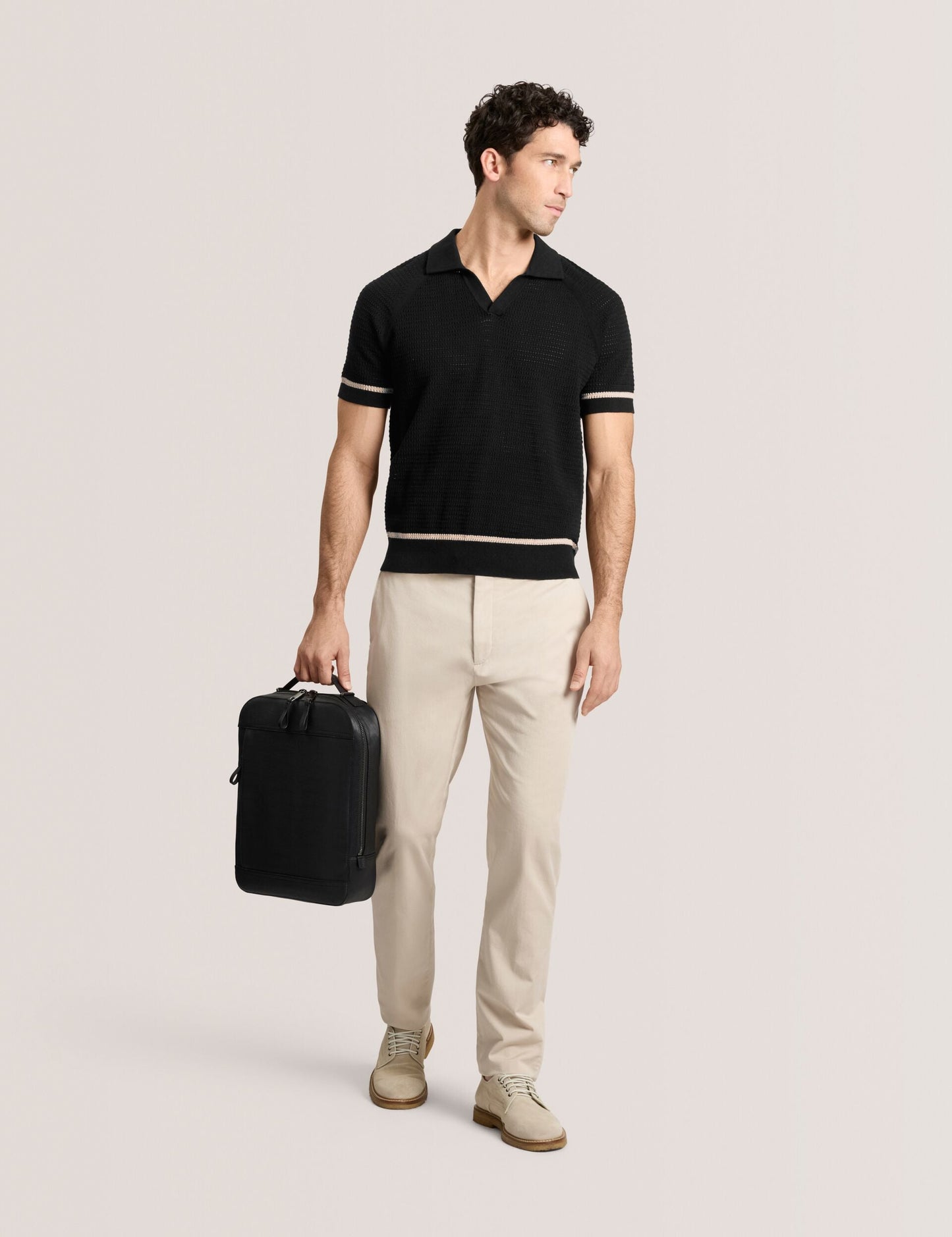 Ted Baker Sweater Polo BLACK