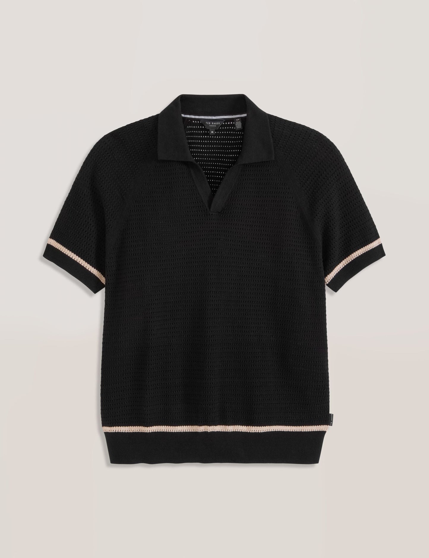 Ted Baker Sweater Polo BLACK