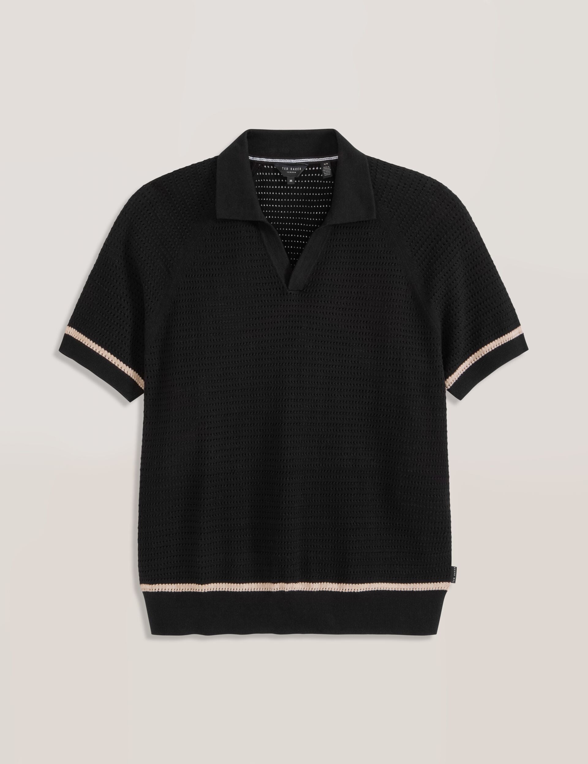 Ted Baker Sweater Polo BLACK