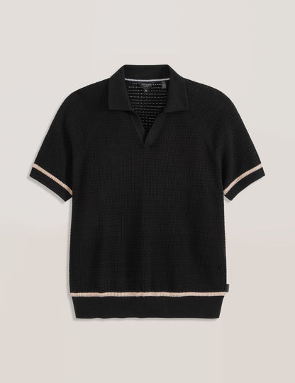 Ted Baker Sweater Polo BLACK