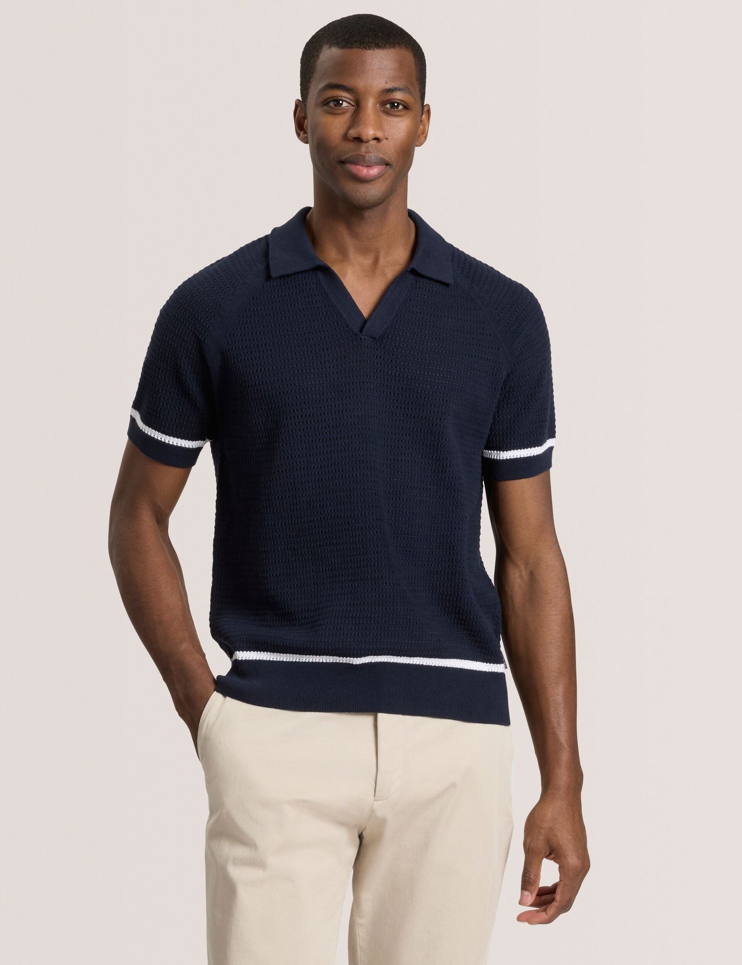 Ted Baker Sweater Polo NAVY