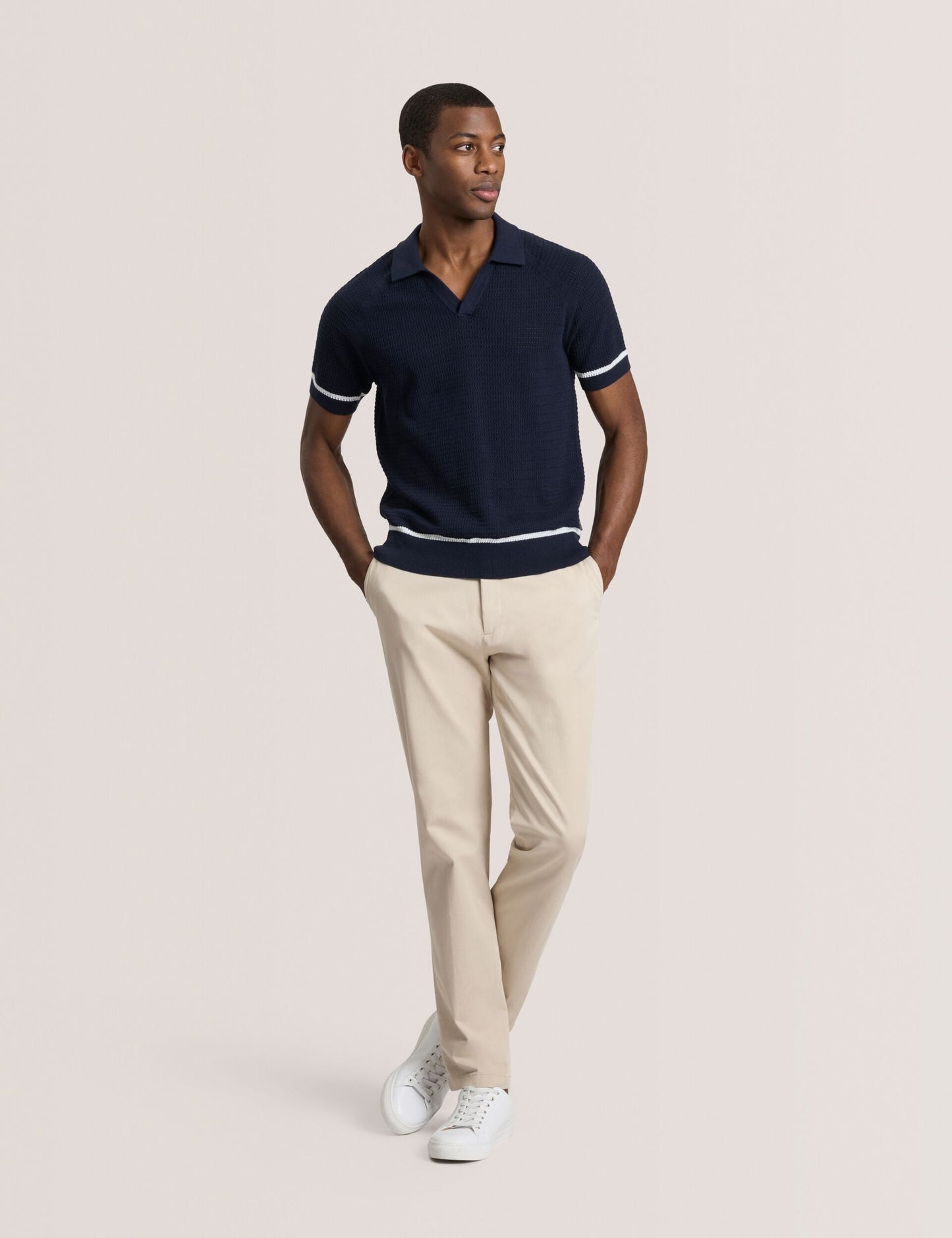 Ted Baker Sweater Polo NAVY