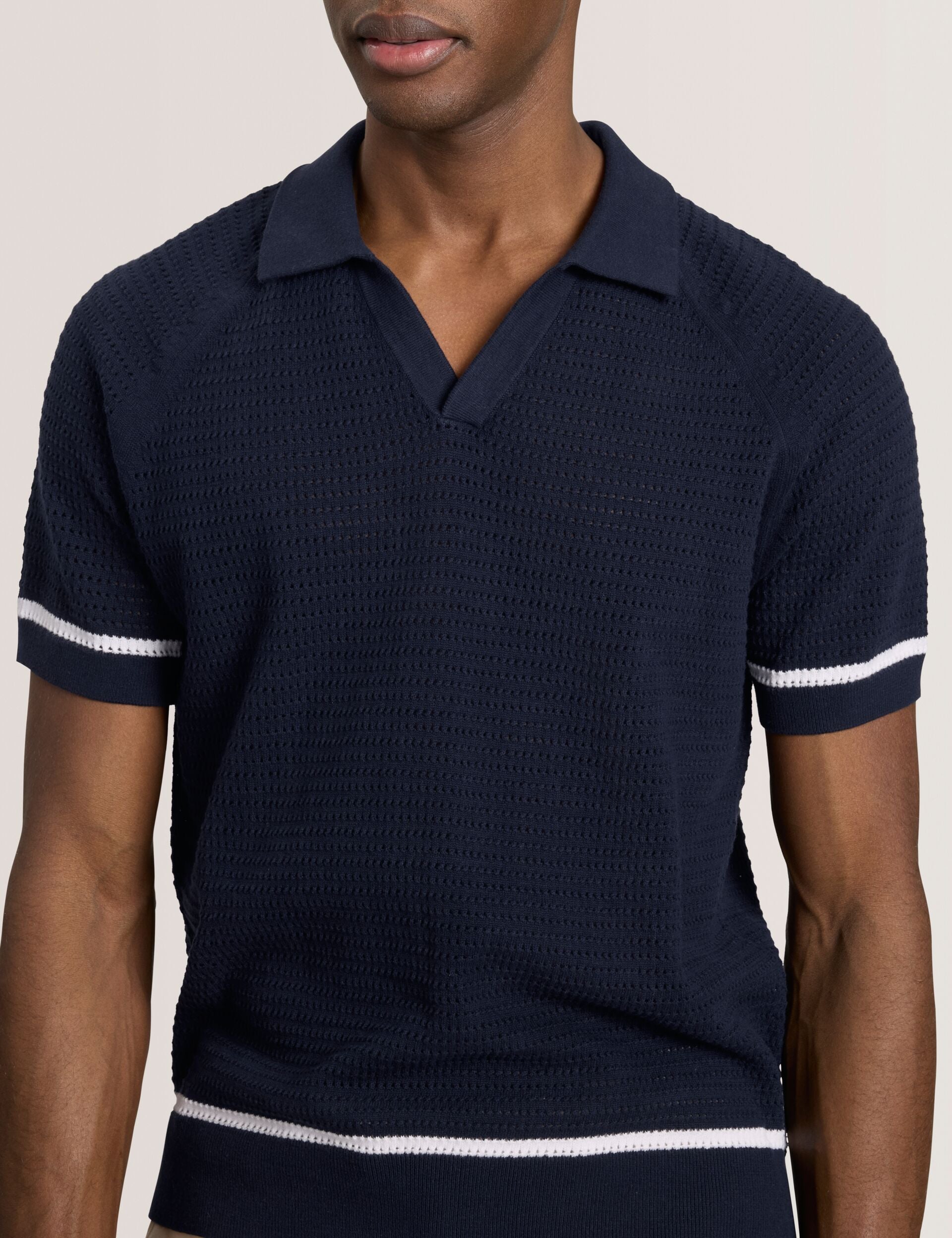Ted Baker Sweater Polo NAVY