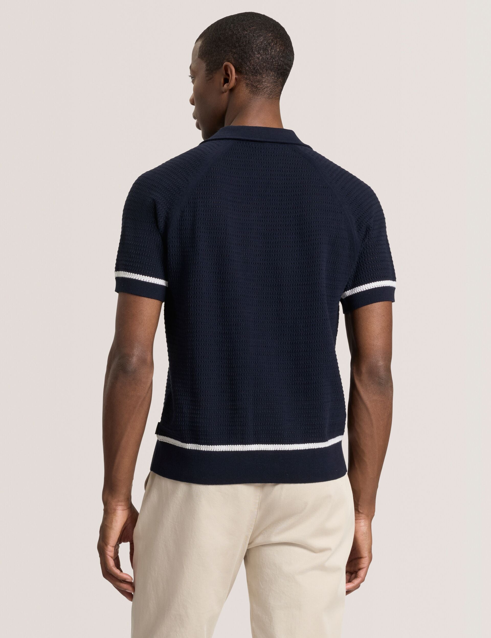 Ted Baker Sweater Polo NAVY
