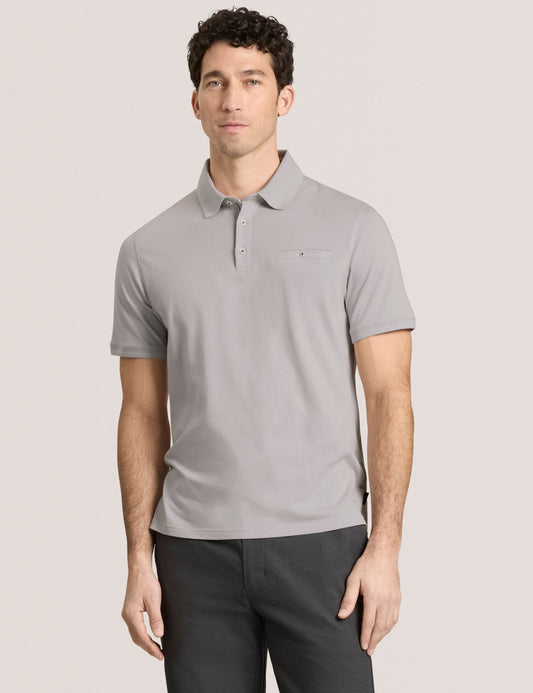 Ted Baker POLO - Button Up Polo GREY
