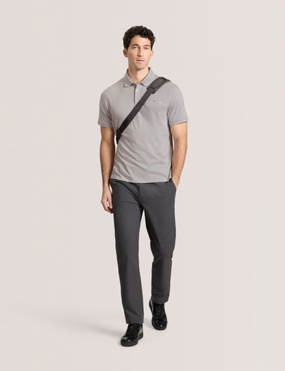 Ted Baker POLO - Button Up Polo GREY