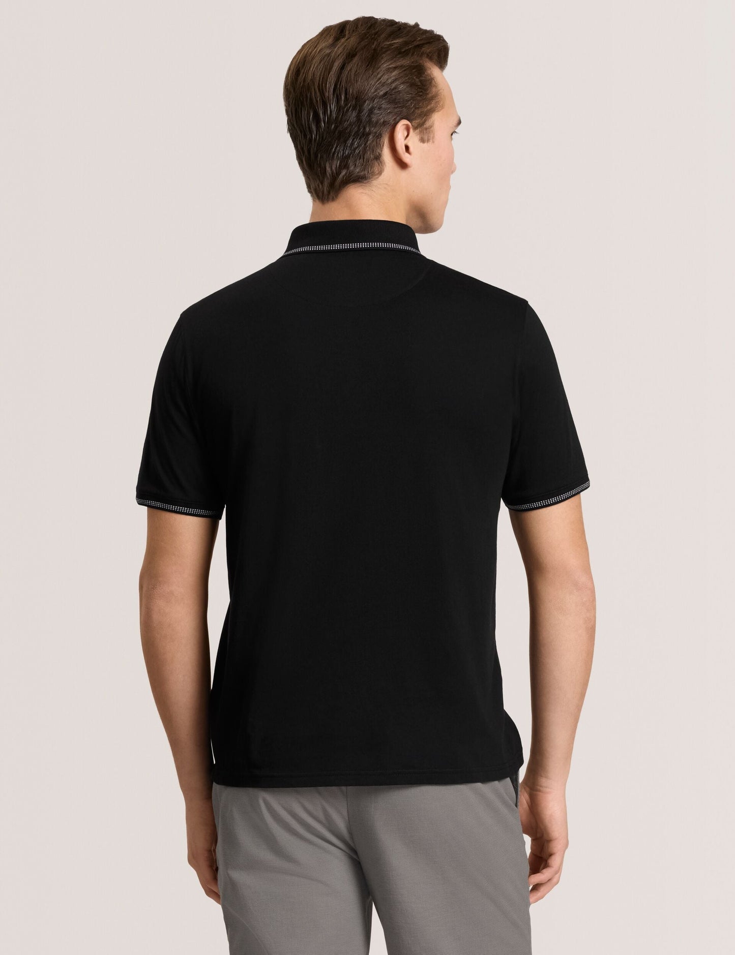 Ted Baker POLO - Button Up Polo BLACK