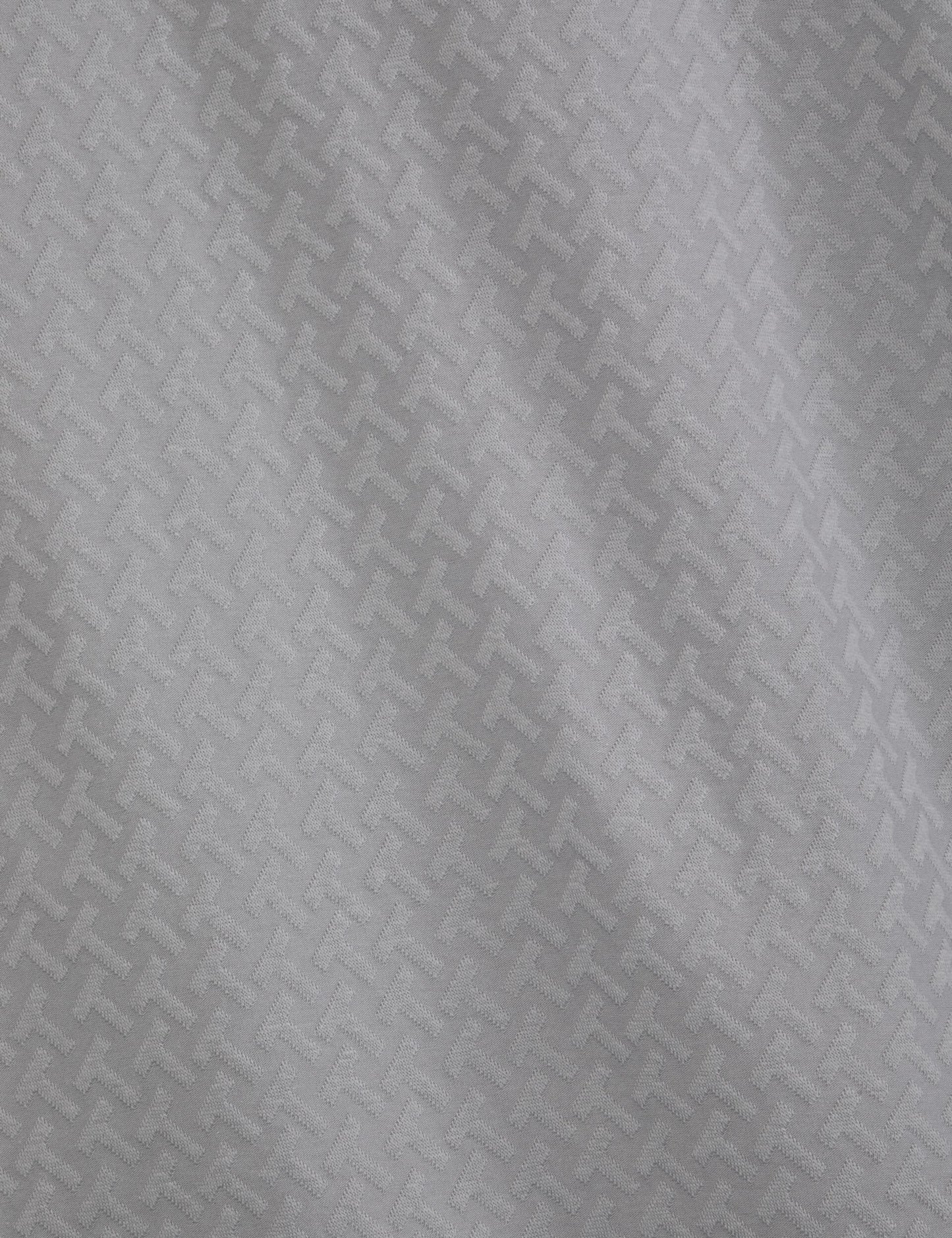 Ted Baker TEXTURE POLO - Button Up Polo GREY
