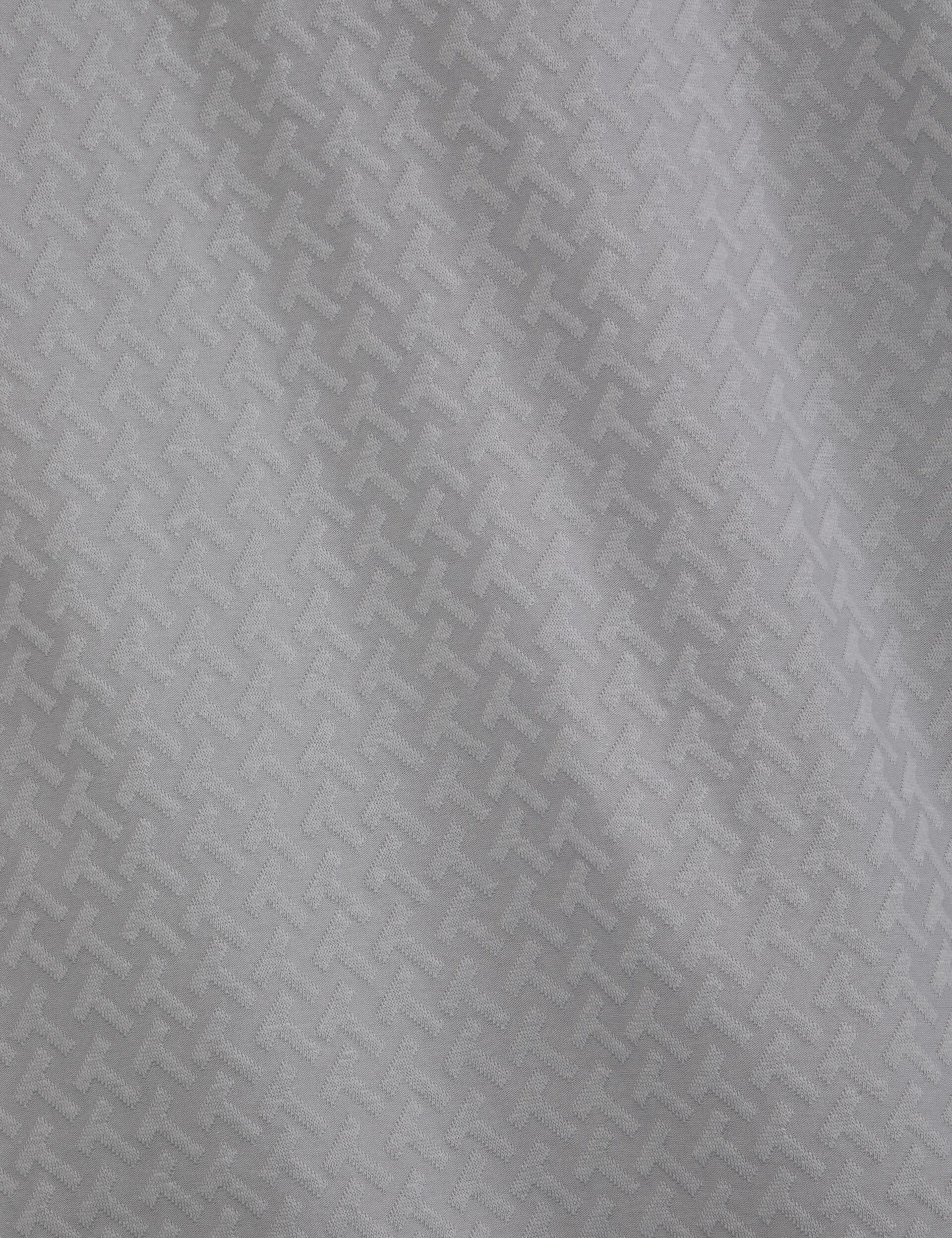 Ted Baker TEXTURE POLO - Button Up Polo GREY
