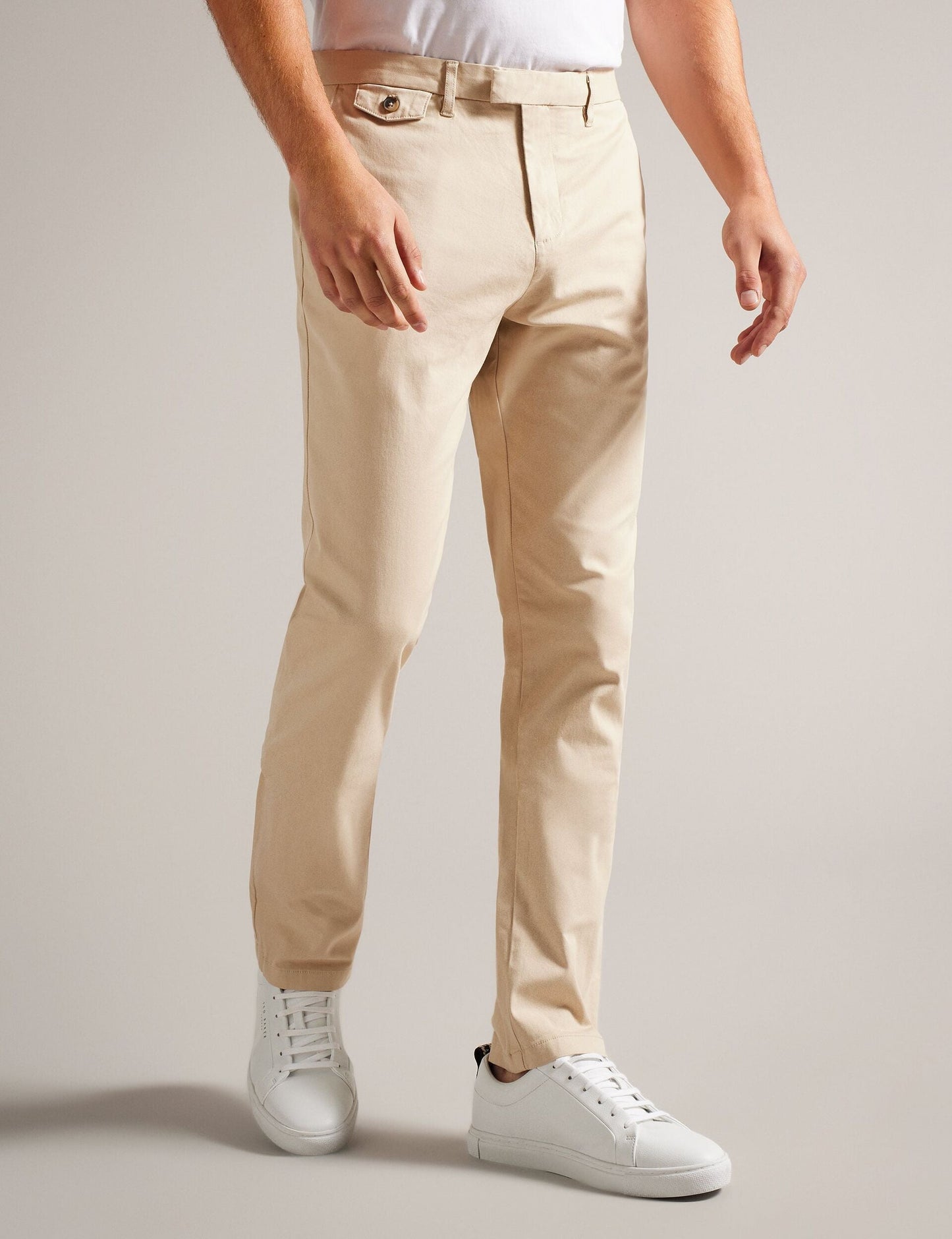 Ted Baker HAYDAE - Slim Fit Chino STONE