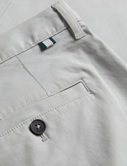 Ted Baker HAYBRN - Grey Regular Fit Woven Texture Chinos LIGHT GREY