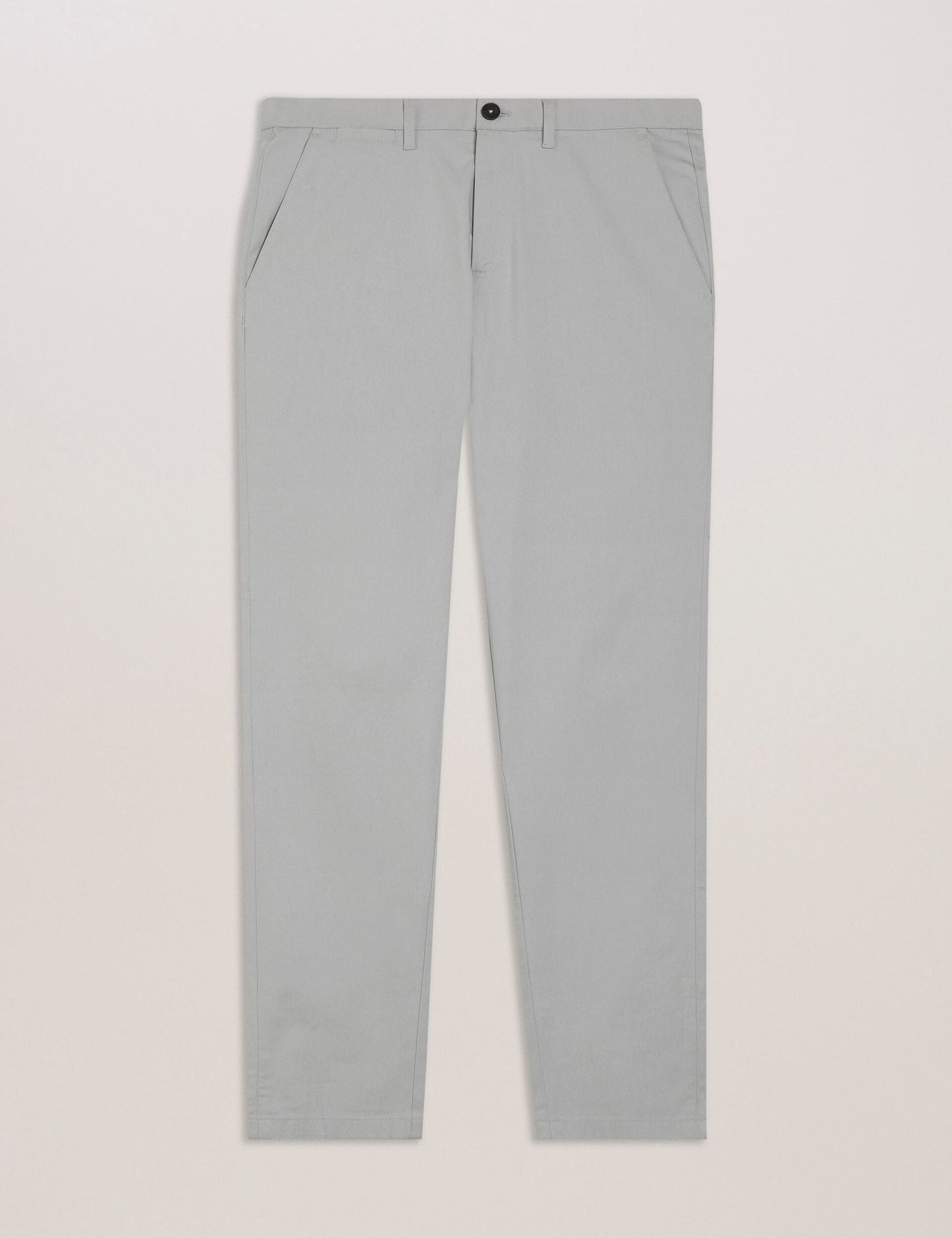 Ted Baker HAYBRN - Grey Regular Fit Woven Texture Chinos LIGHT GREY