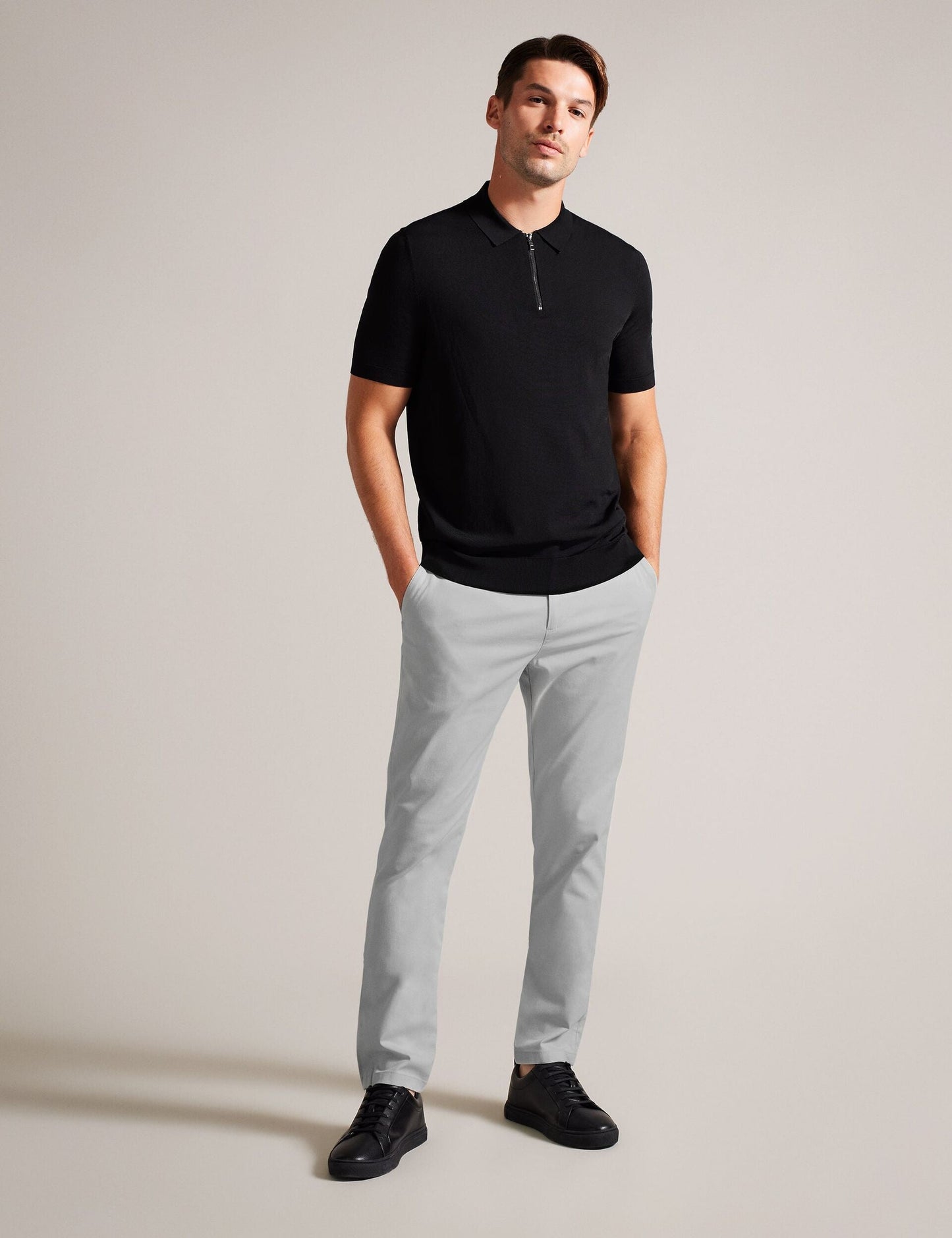 Ted Baker HAYDAE - Slim Fit Chino LIGHT GREY