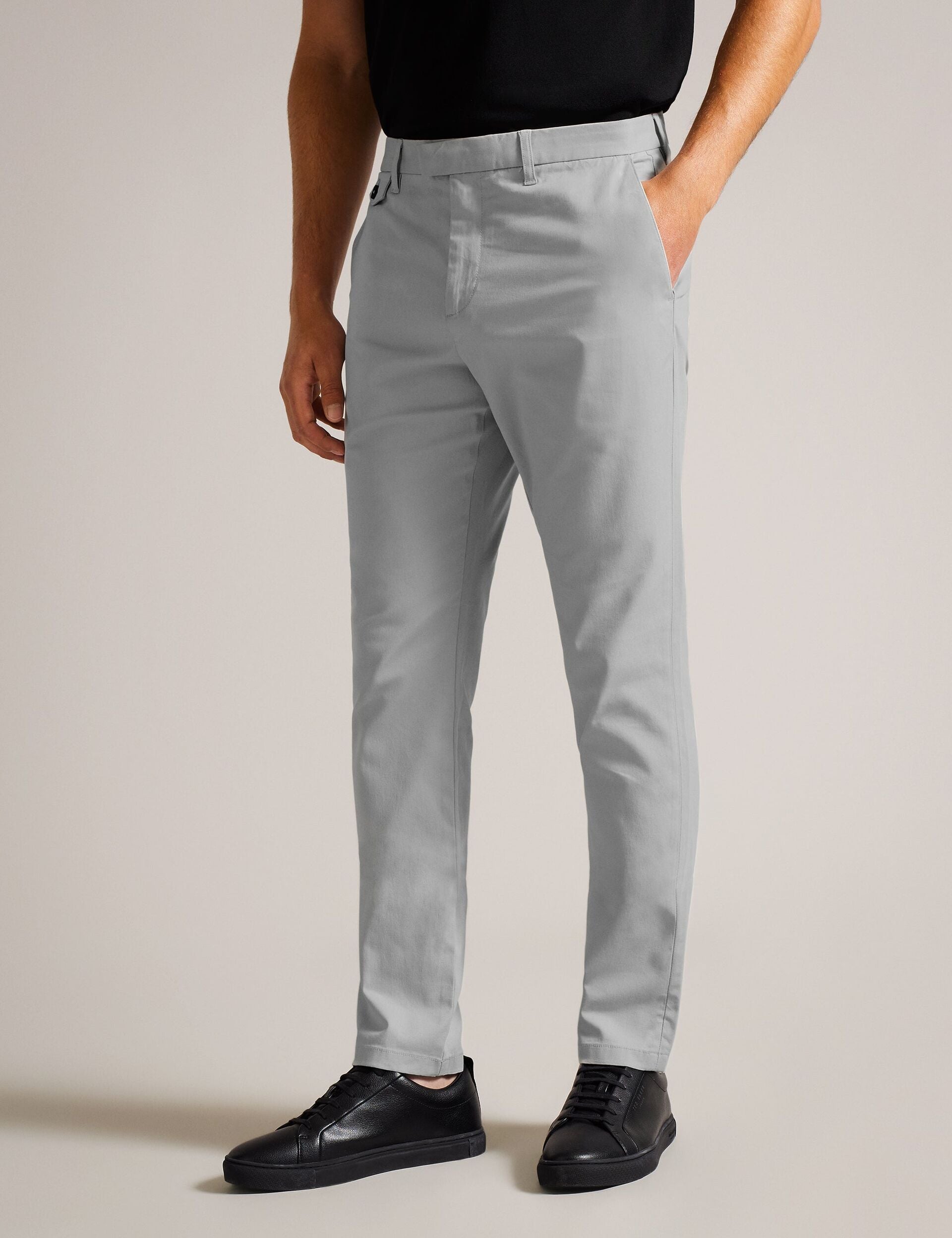 Ted Baker HAYDAE - Slim Fit Chino LIGHT GREY