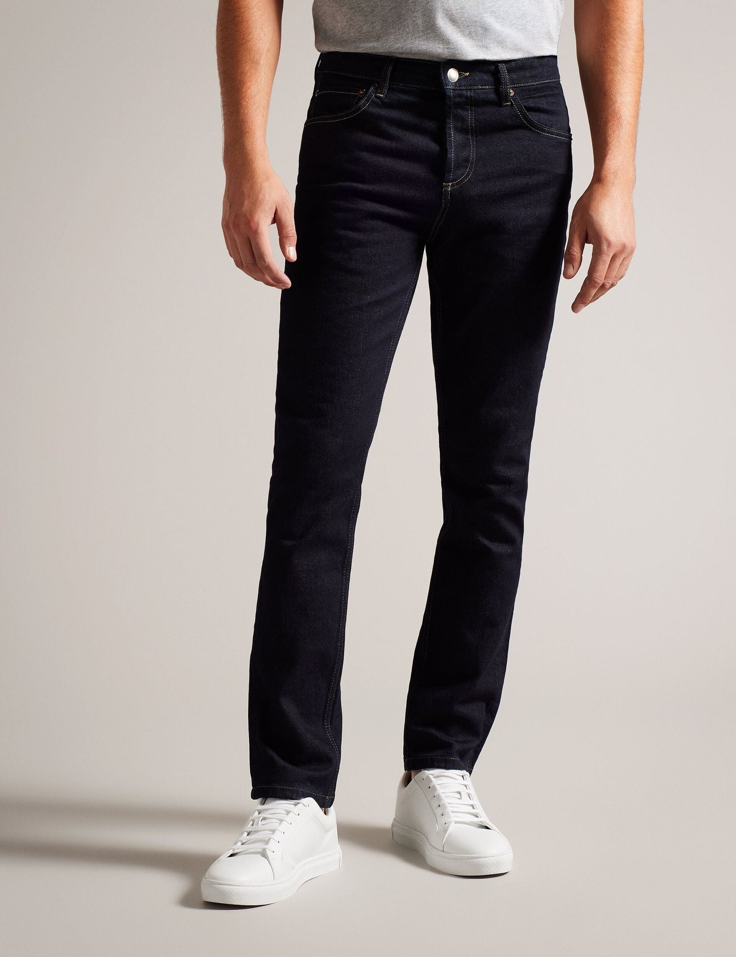 Ted Baker SLIM FIT STRETCH JEAN - Dk-Blue DARK BLUE