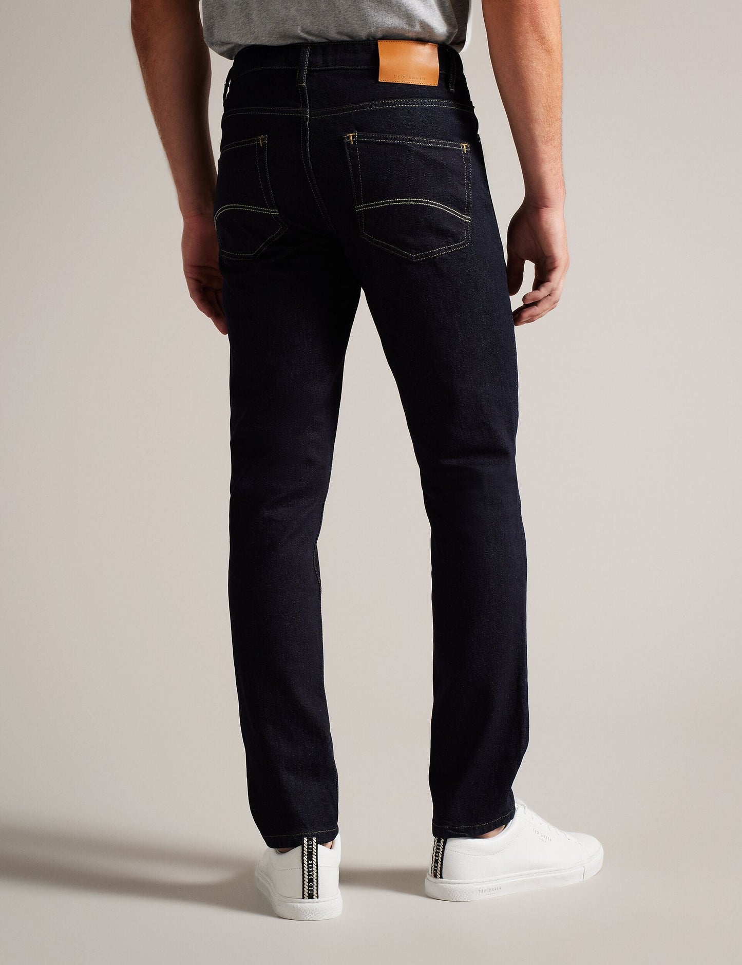 Ted Baker SLIM FIT STRETCH JEAN - Dk-Blue DARK BLUE