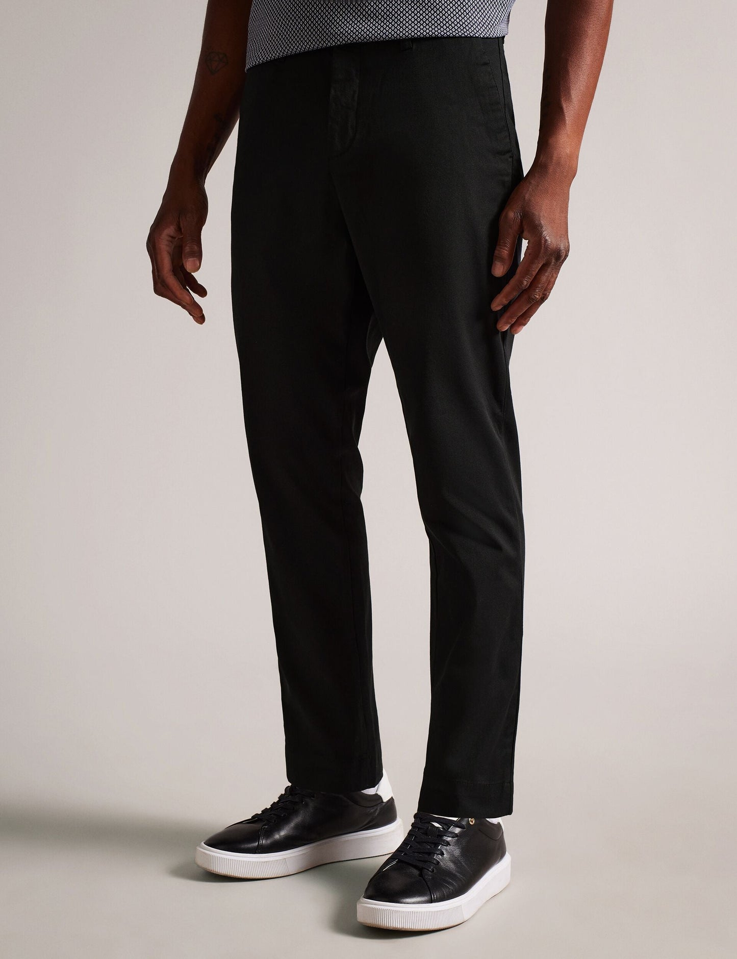 Ted Baker GENBEE - Trousers BLACK