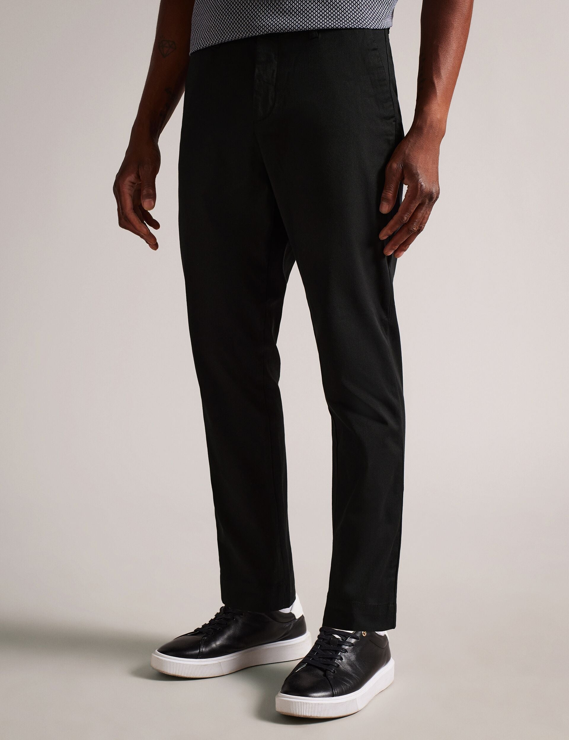 Ted Baker GENBEE - Trousers BLACK
