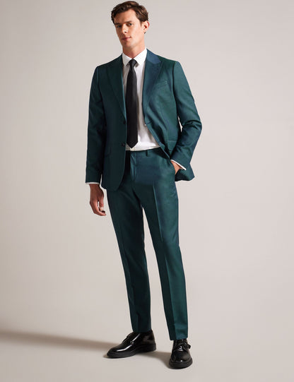 Ted Baker NORTHT - Trousers TEAL BLUE
