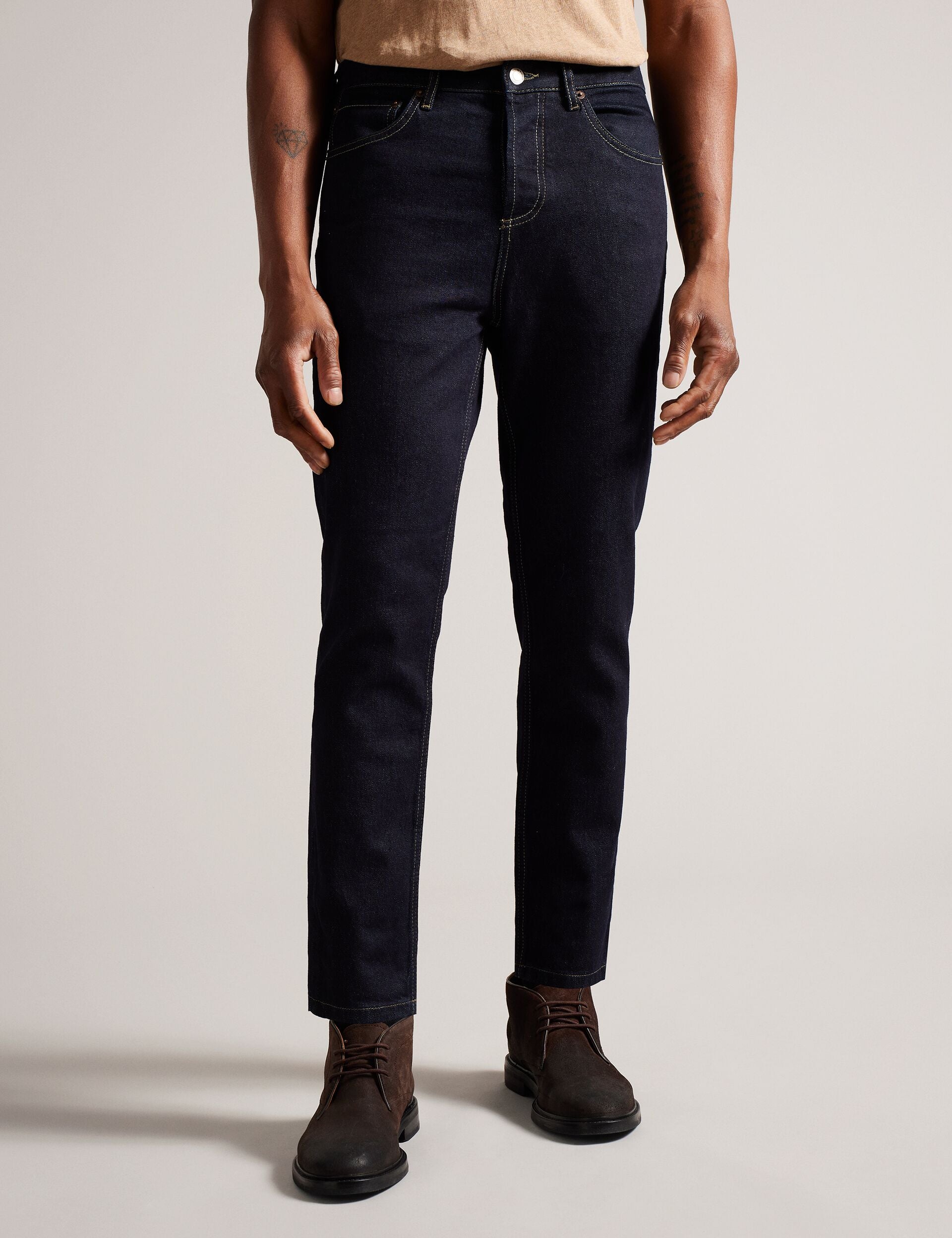 Ted Baker DYLLON - Slim Fit Jean DARK BLUE