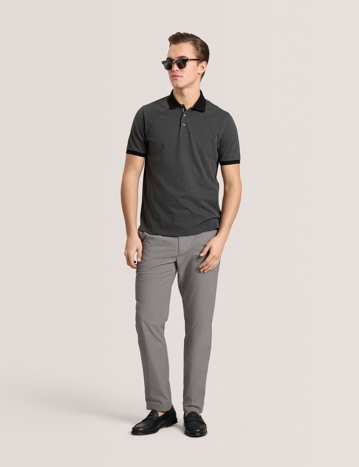Ted Baker Straight Leg Pant - Straight Leg Pant GREY