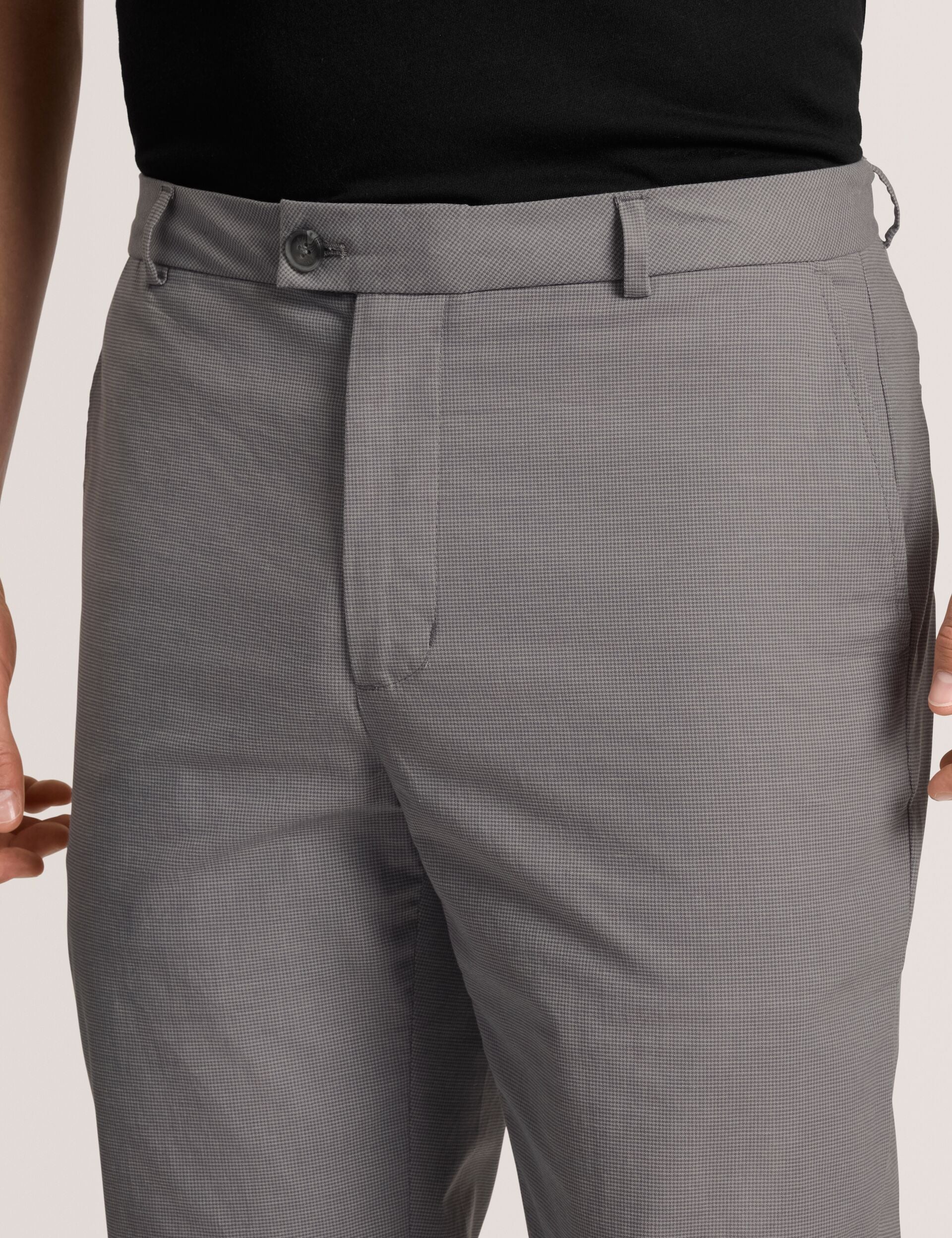 Ted Baker Straight Leg Pant - Straight Leg Pant GREY