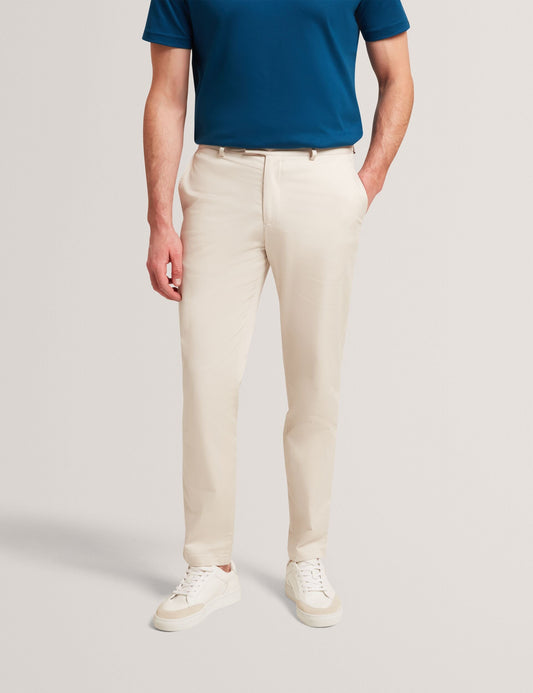 Ted Baker HOWETON - Slim Stretch Chino STONE