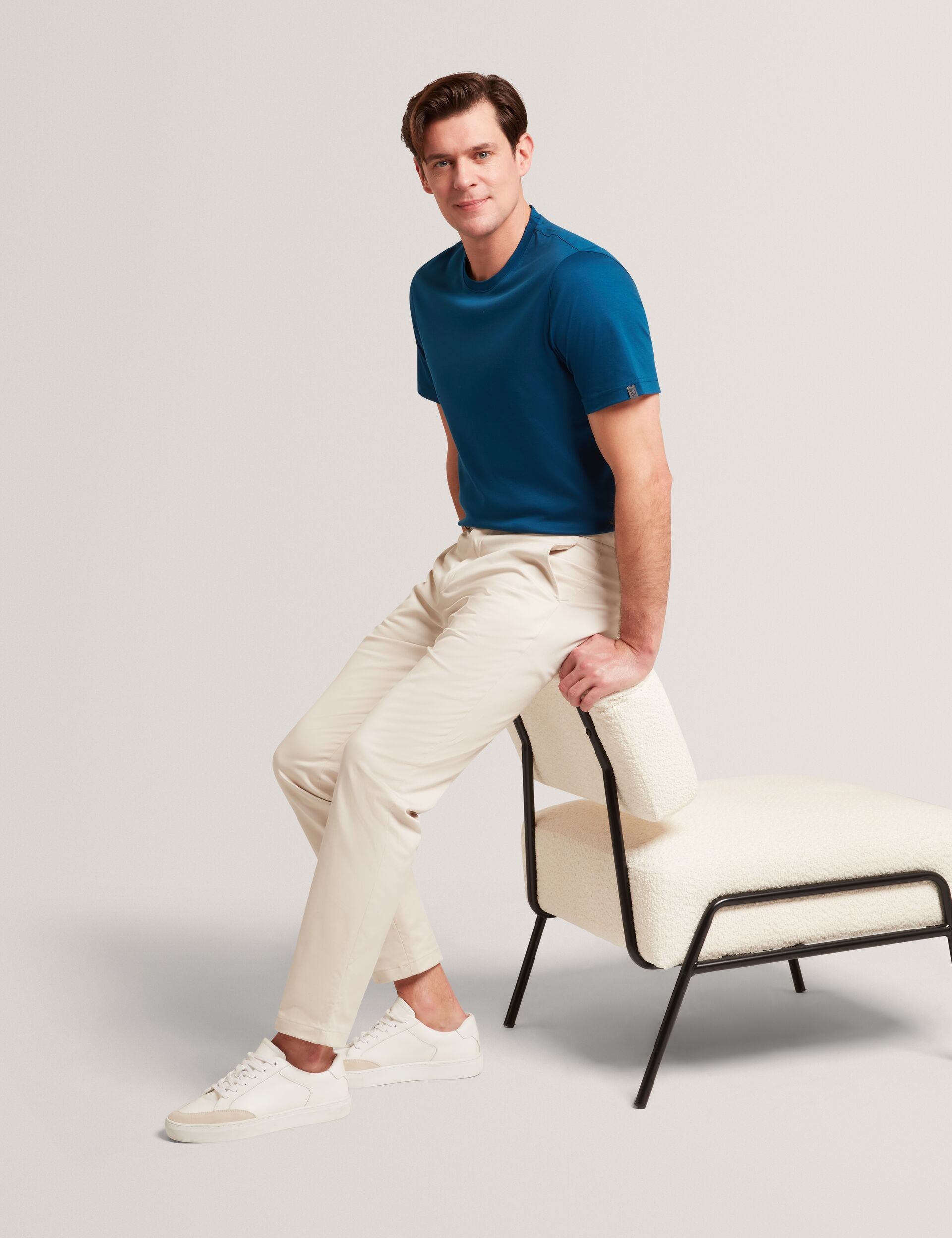 Ted Baker HOWETON - Slim Stretch Chino STONE