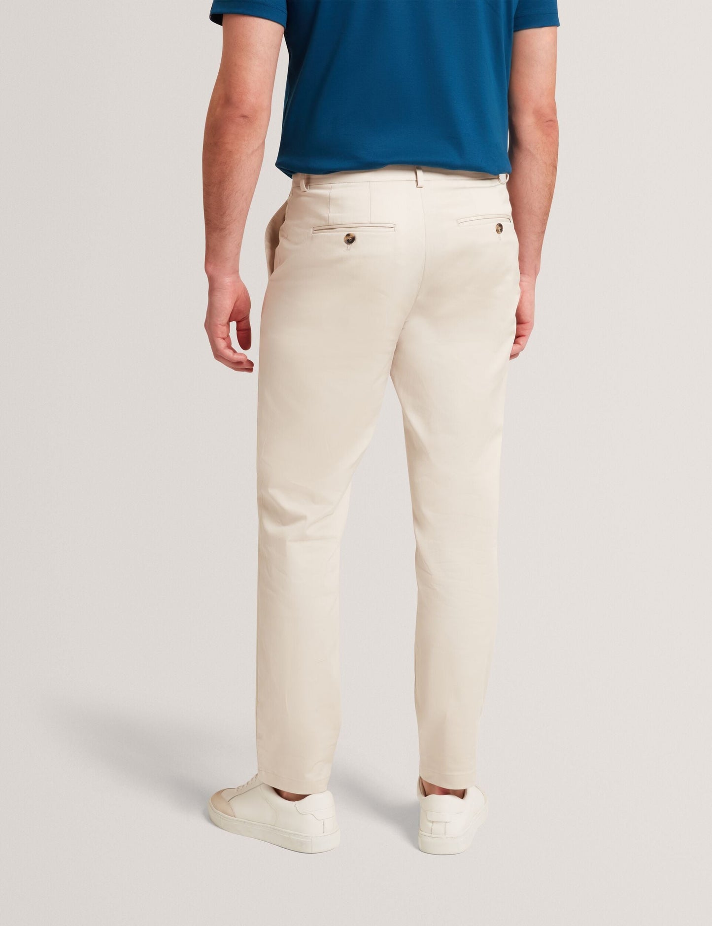 Ted Baker HOWETON - Slim Stretch Chino STONE