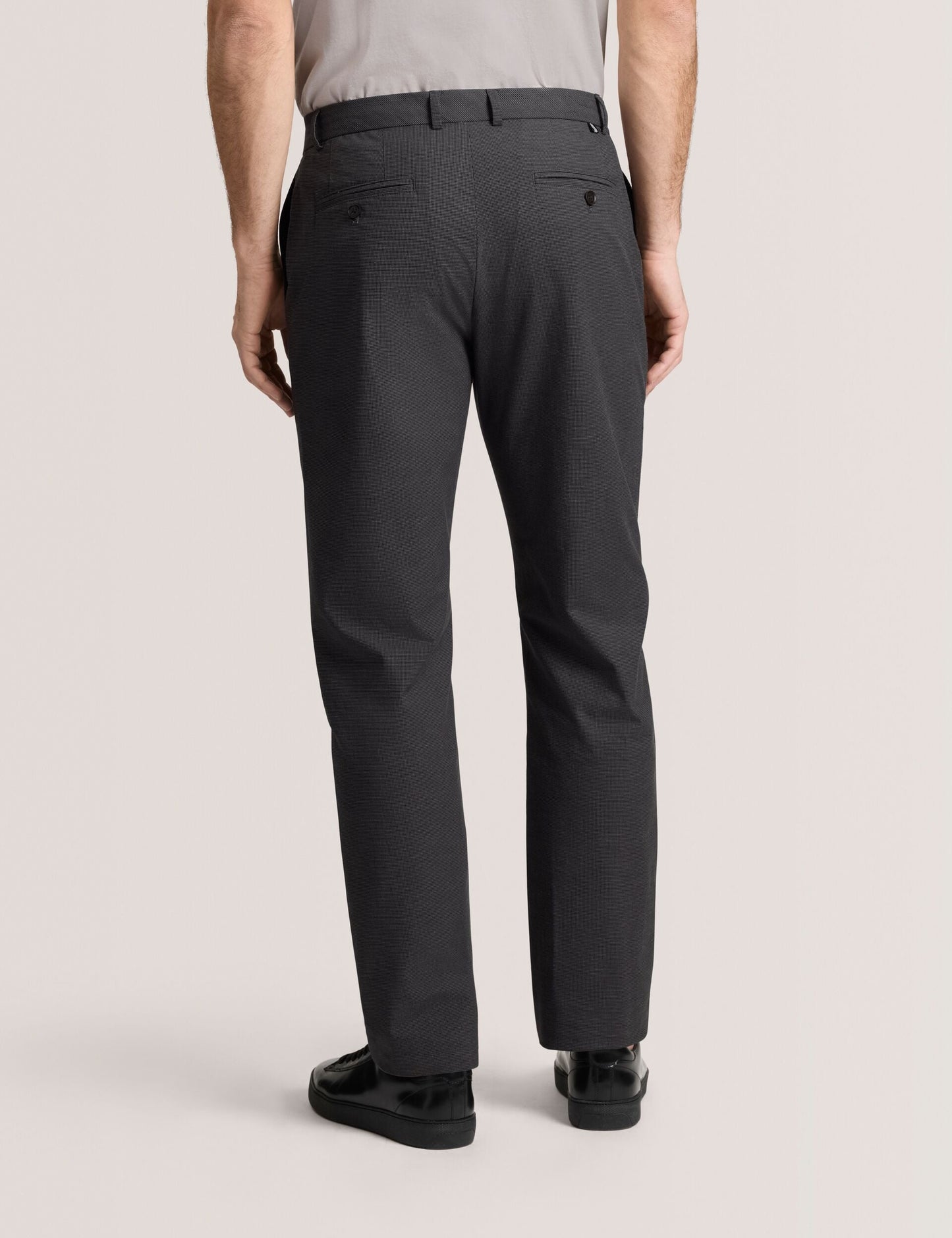 Ted Baker Straight Leg Pant - Straight Leg Pant DARK GREY