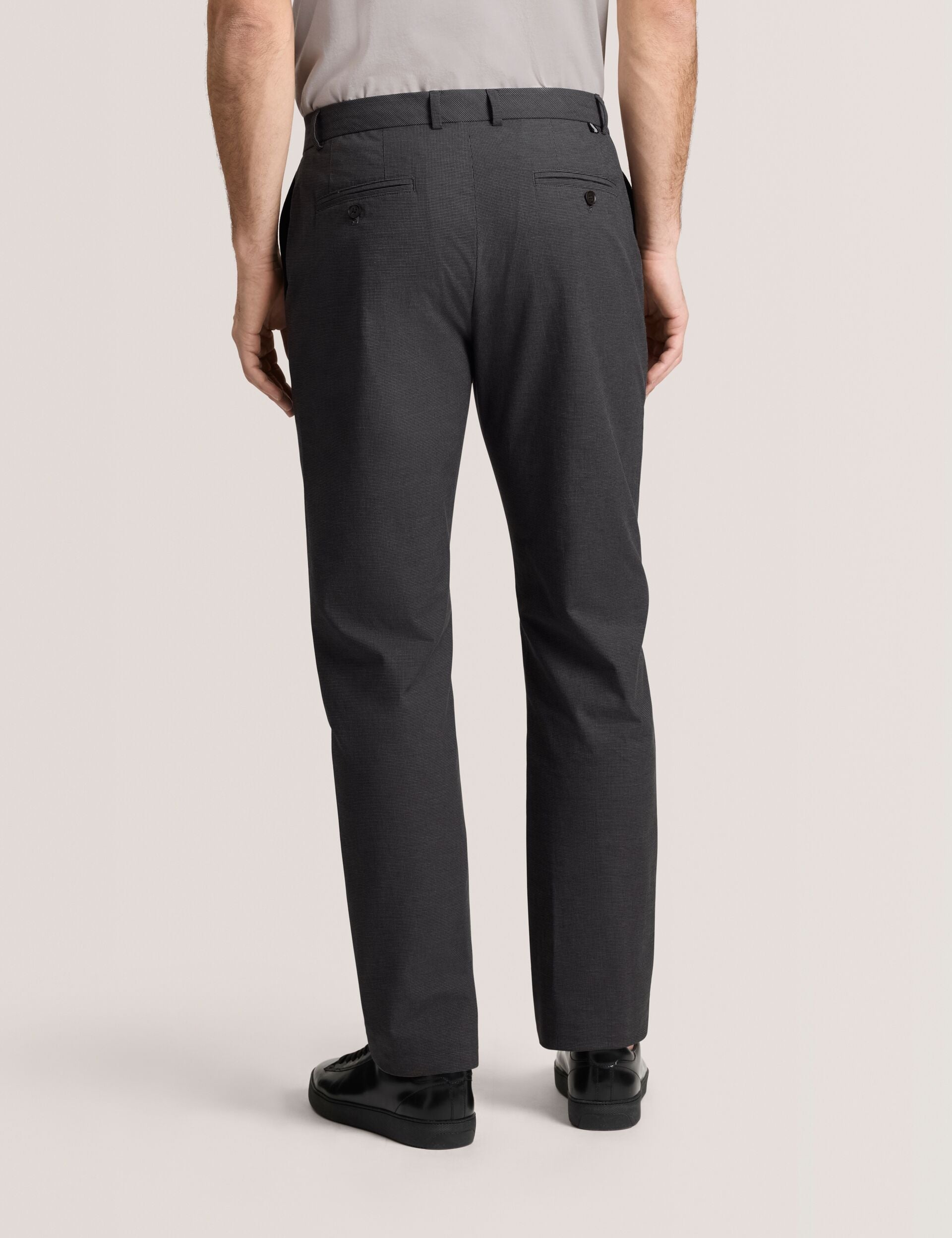 Ted Baker Straight Leg Pant - Straight Leg Pant DARK GREY