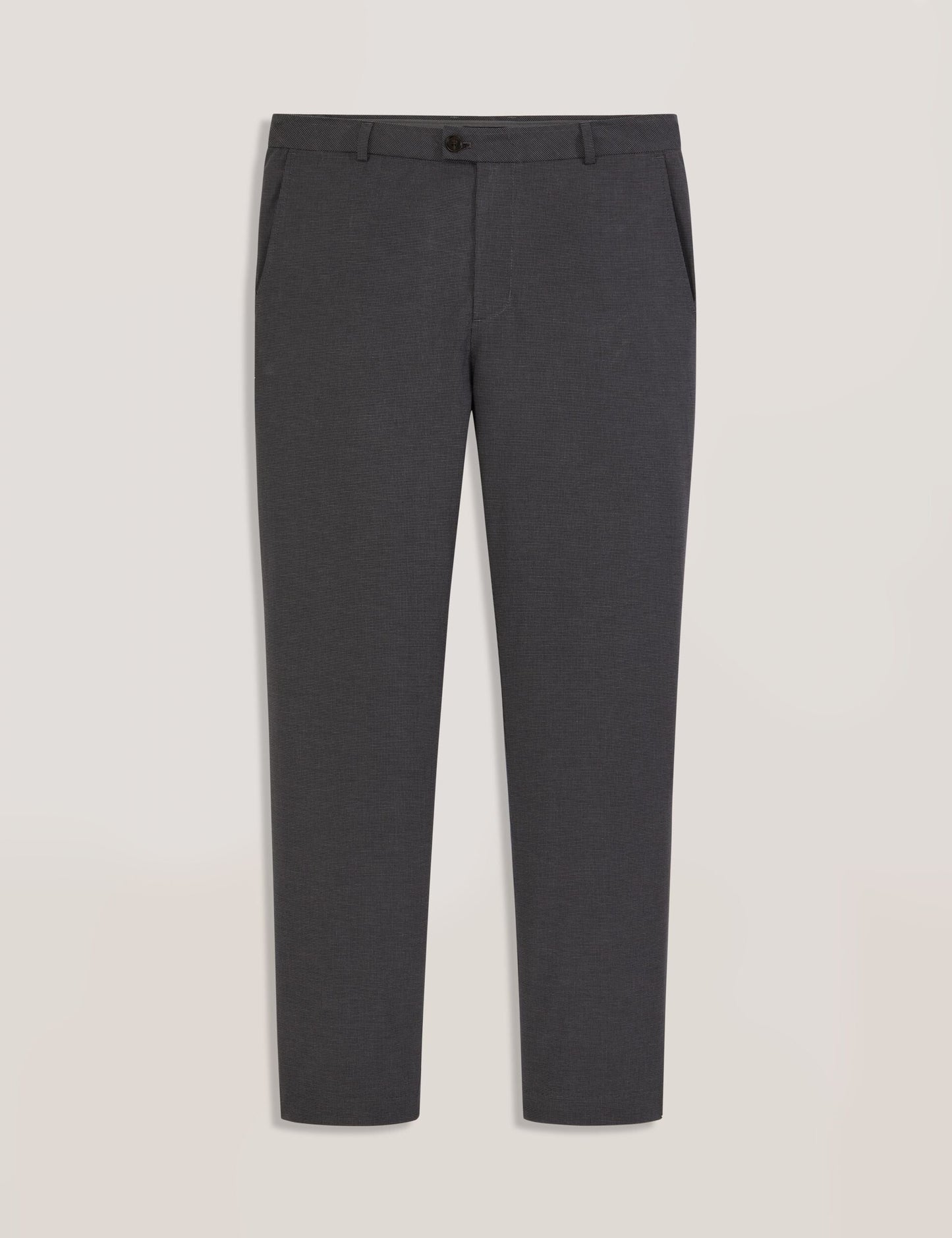 Ted Baker Straight Leg Pant - Straight Leg Pant DARK GREY