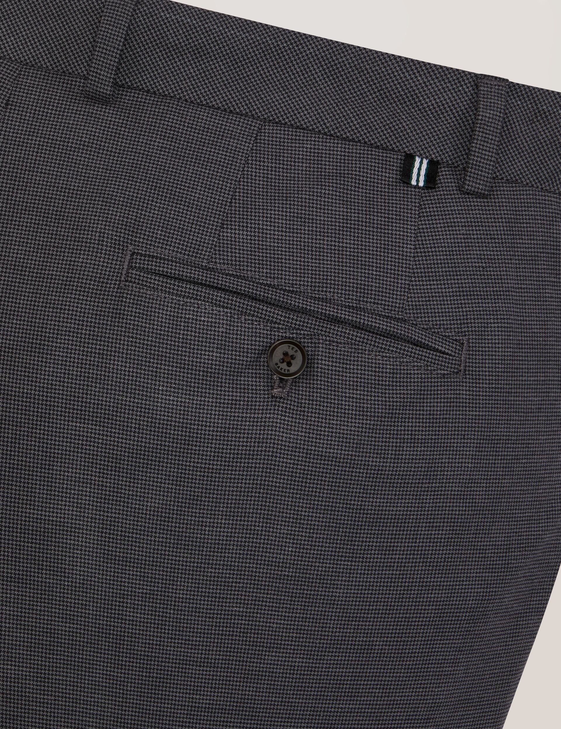 Ted Baker Straight Leg Pant - Straight Leg Pant DARK GREY