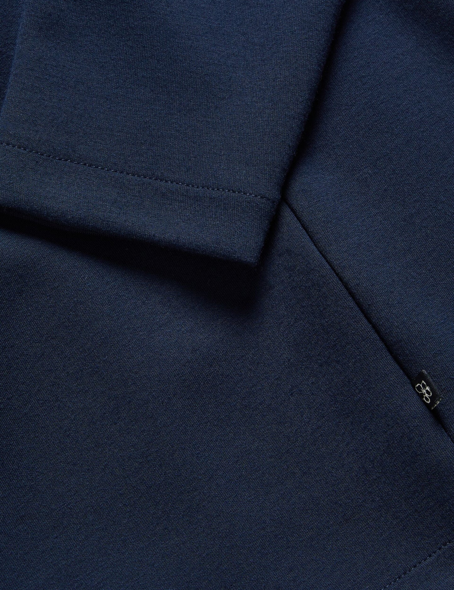 Ted Baker Veller - Long Sleeve Regular Fit Half Zip NAVY