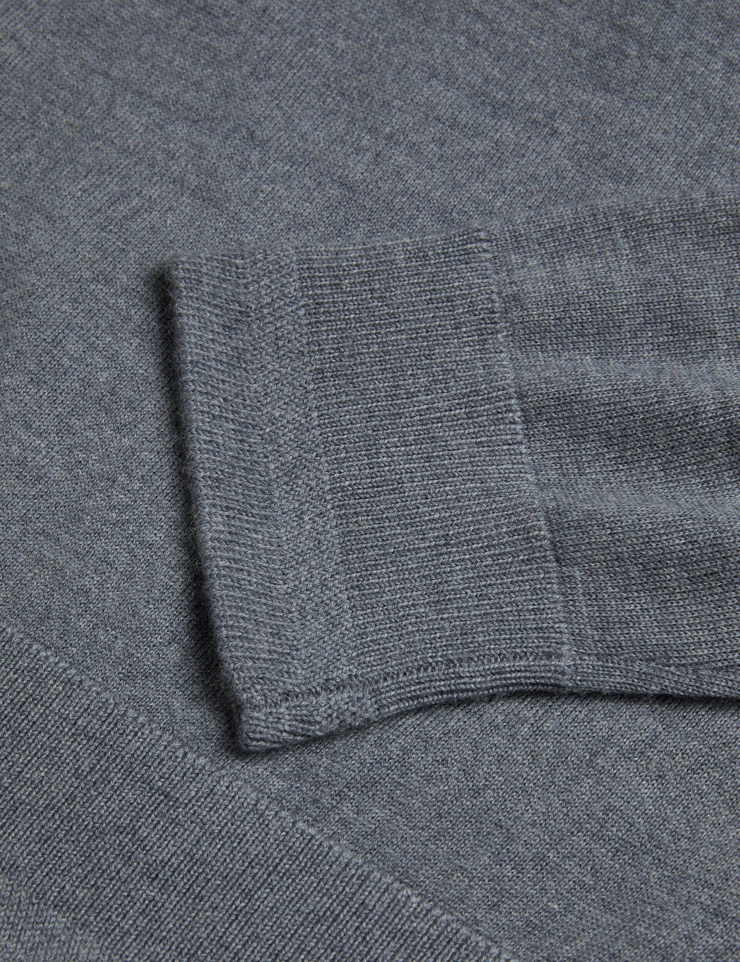 Ted Baker CARNBY - Pure Wool Crew Neck Jumper CHARCOAL