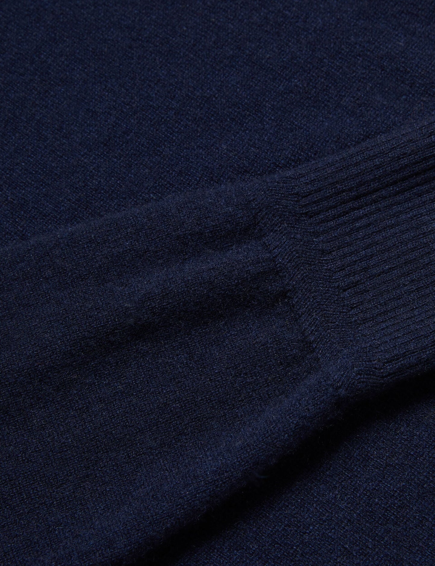 Ted Baker GLANT - Cashmere Cable Detail Crew Neck Jumper NAVY