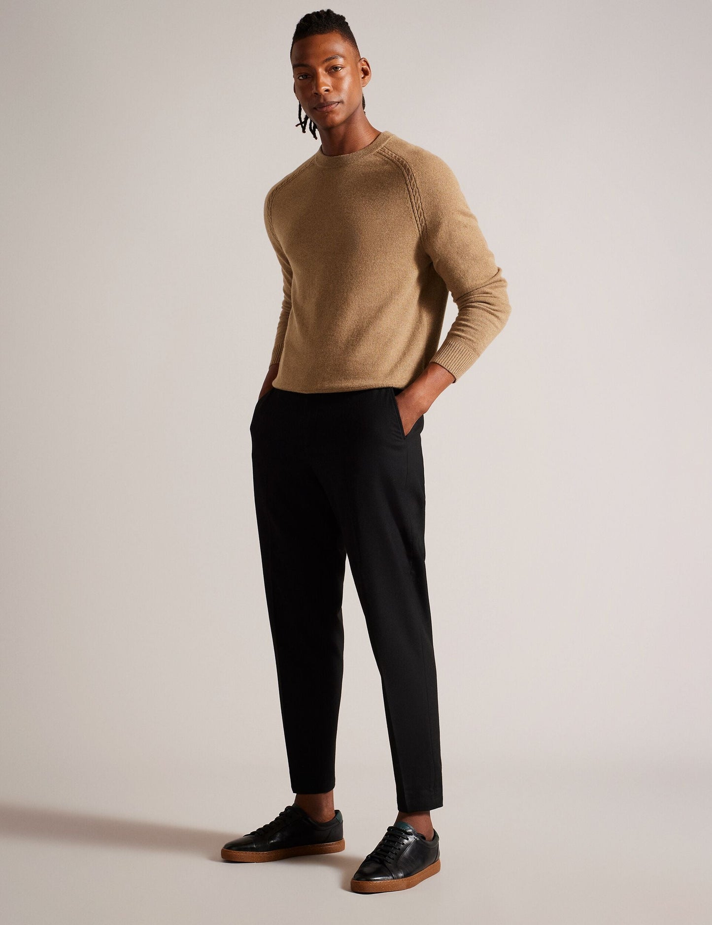 Ted Baker GLANT - Jumper DARK TAN