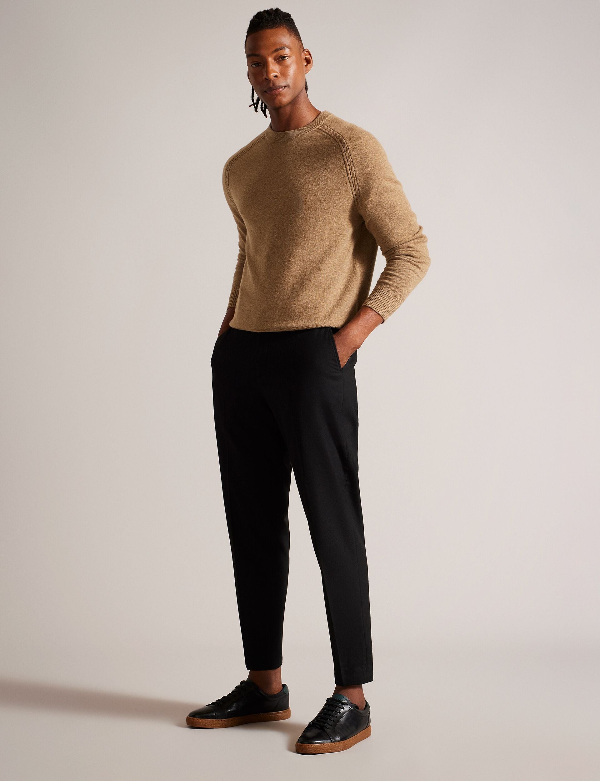 Ted Baker GLANT - Jumper DARK TAN