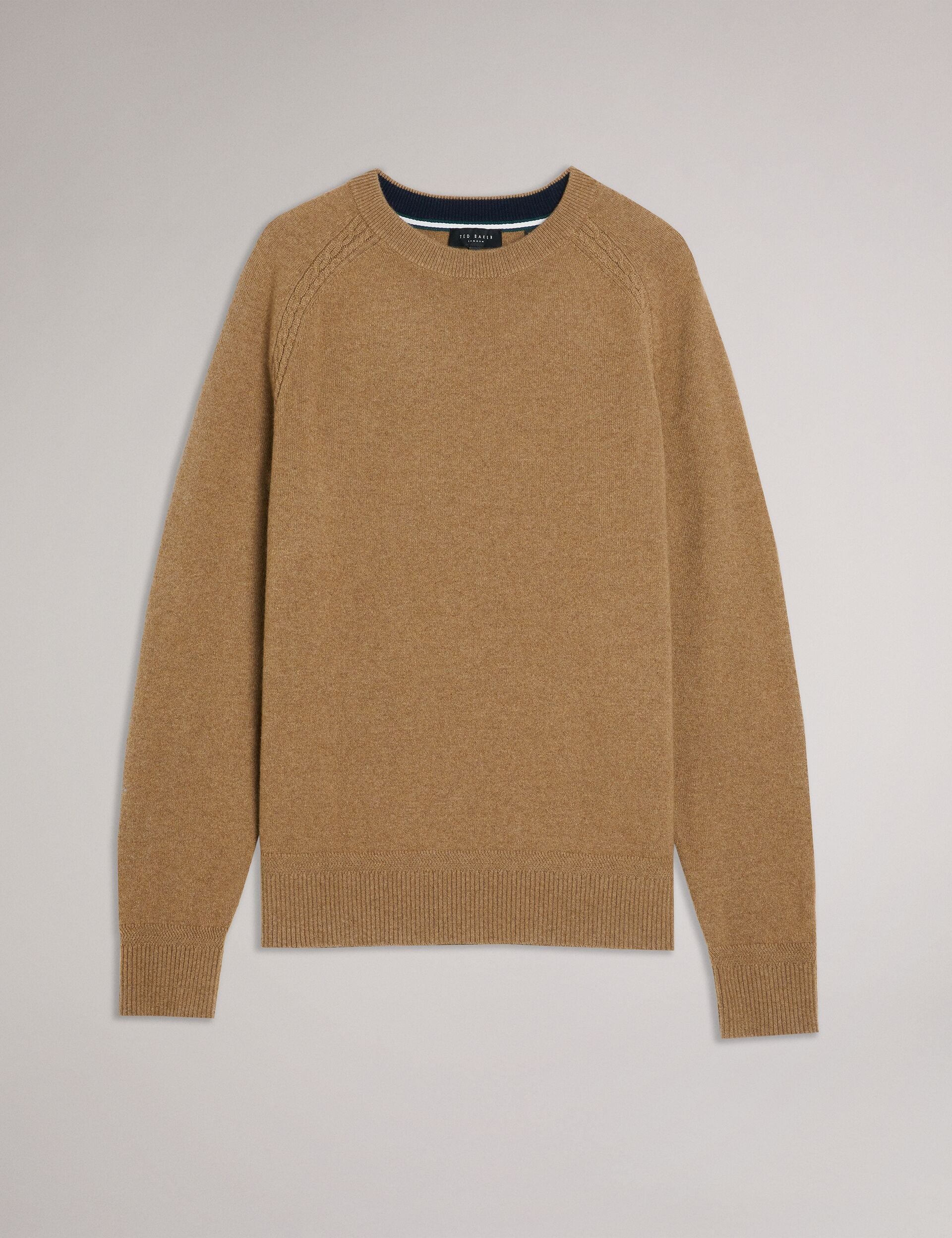Ted Baker GLANT - Jumper DARK TAN