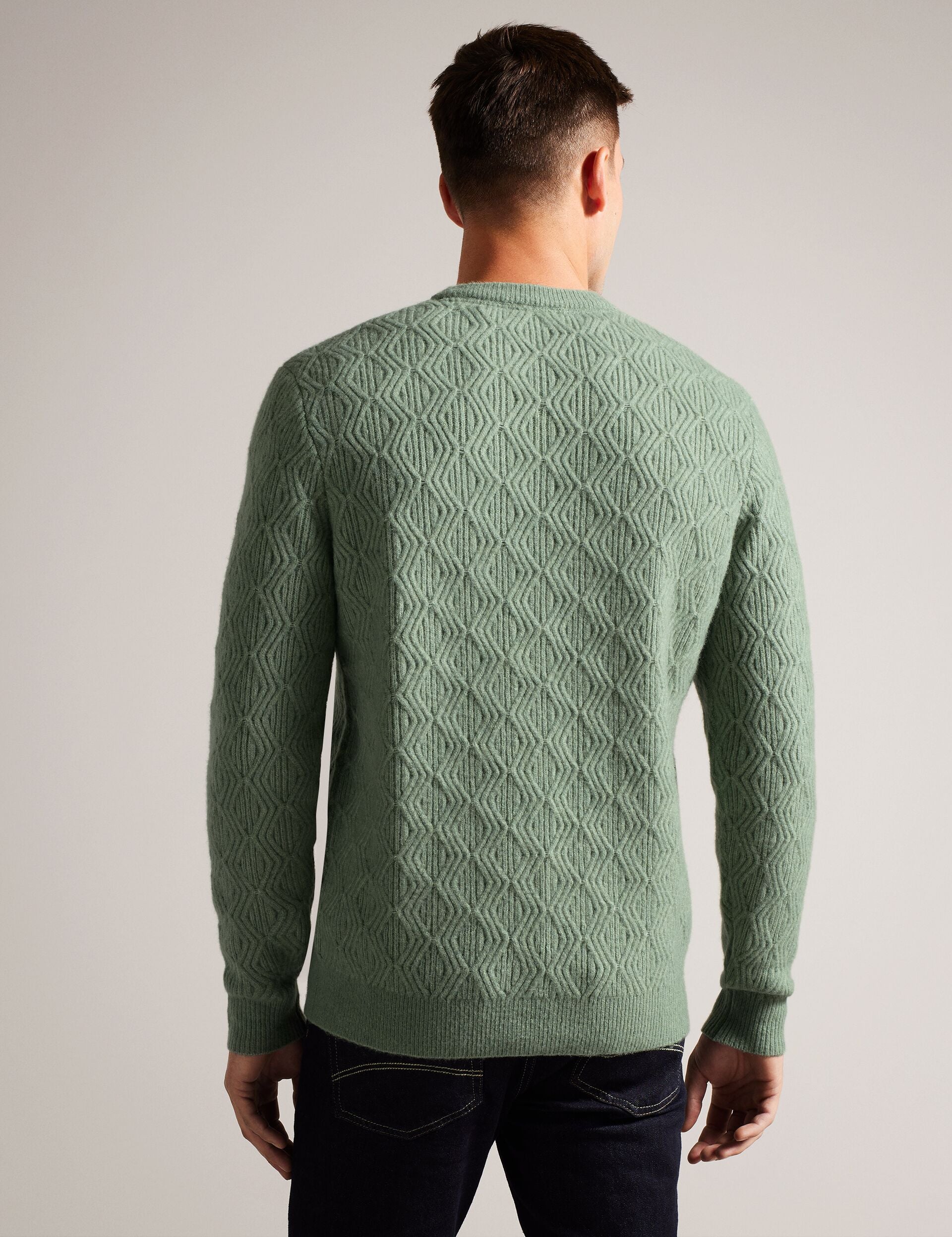 Ted Baker ATCHET - Crew Neck PALE GREEN